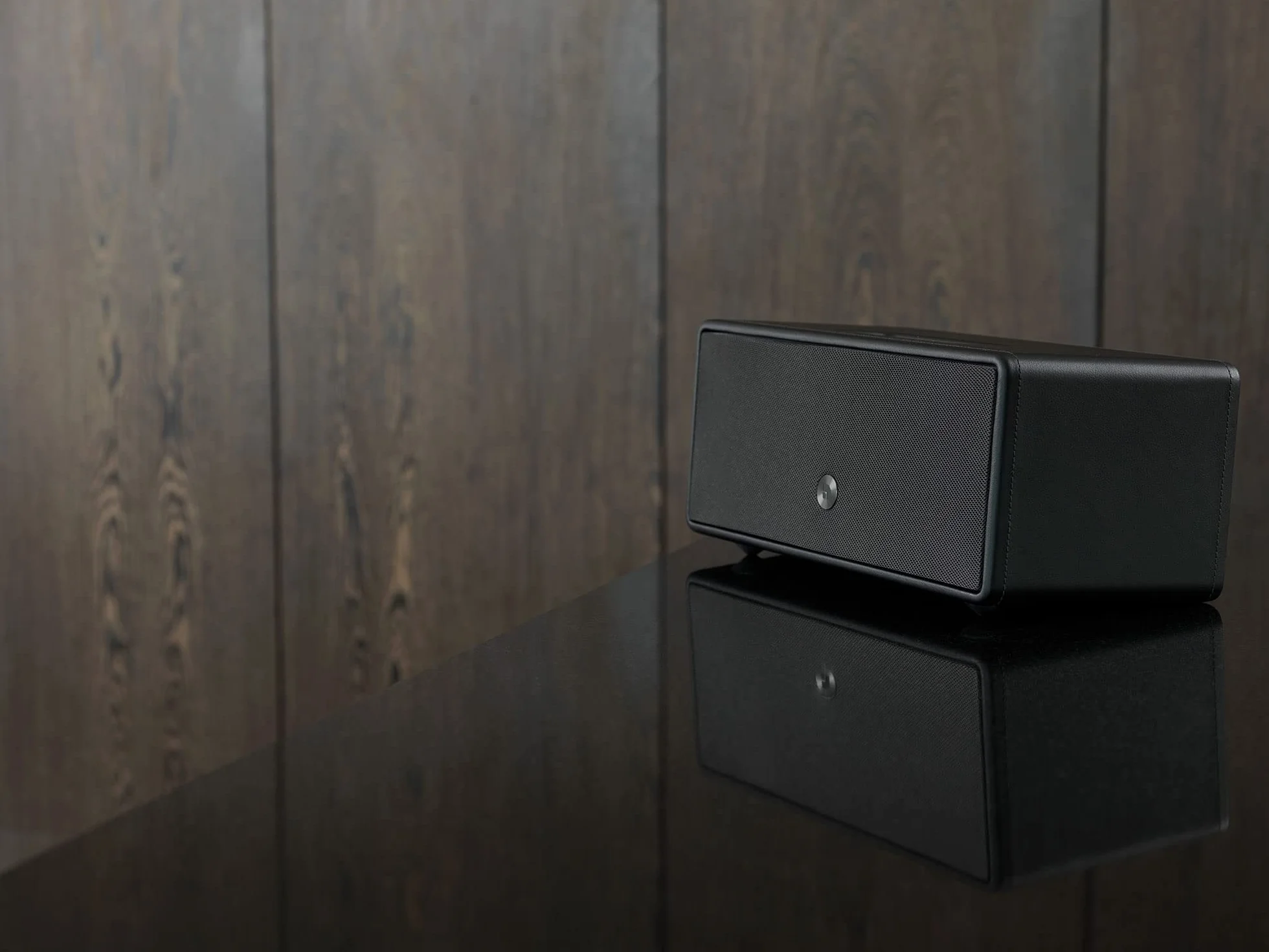 Audio Pro Drumfire-D2 - Enceinte Multiroom Ultra Puissante avec Bluetooth & WiFi - Enceinte Stéréo avec AirPlay 2, Chromecast, Spotify sans Fil - Noir