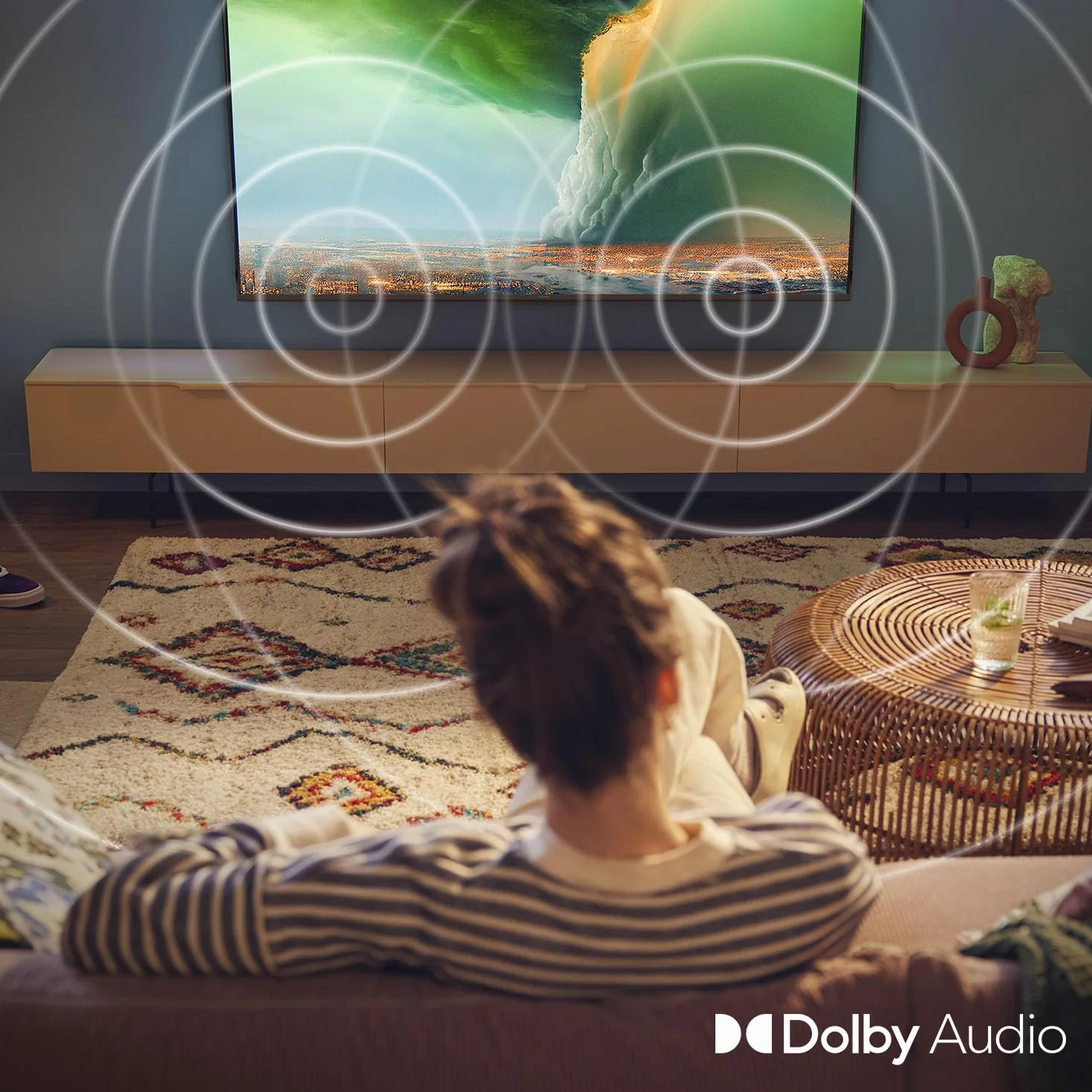 Philips Smart TV LED 32PHS6000 2K HD 32 Pouces Pixel Plus Titan OS Dolby Numérique Compatible Alexa Google Assistant