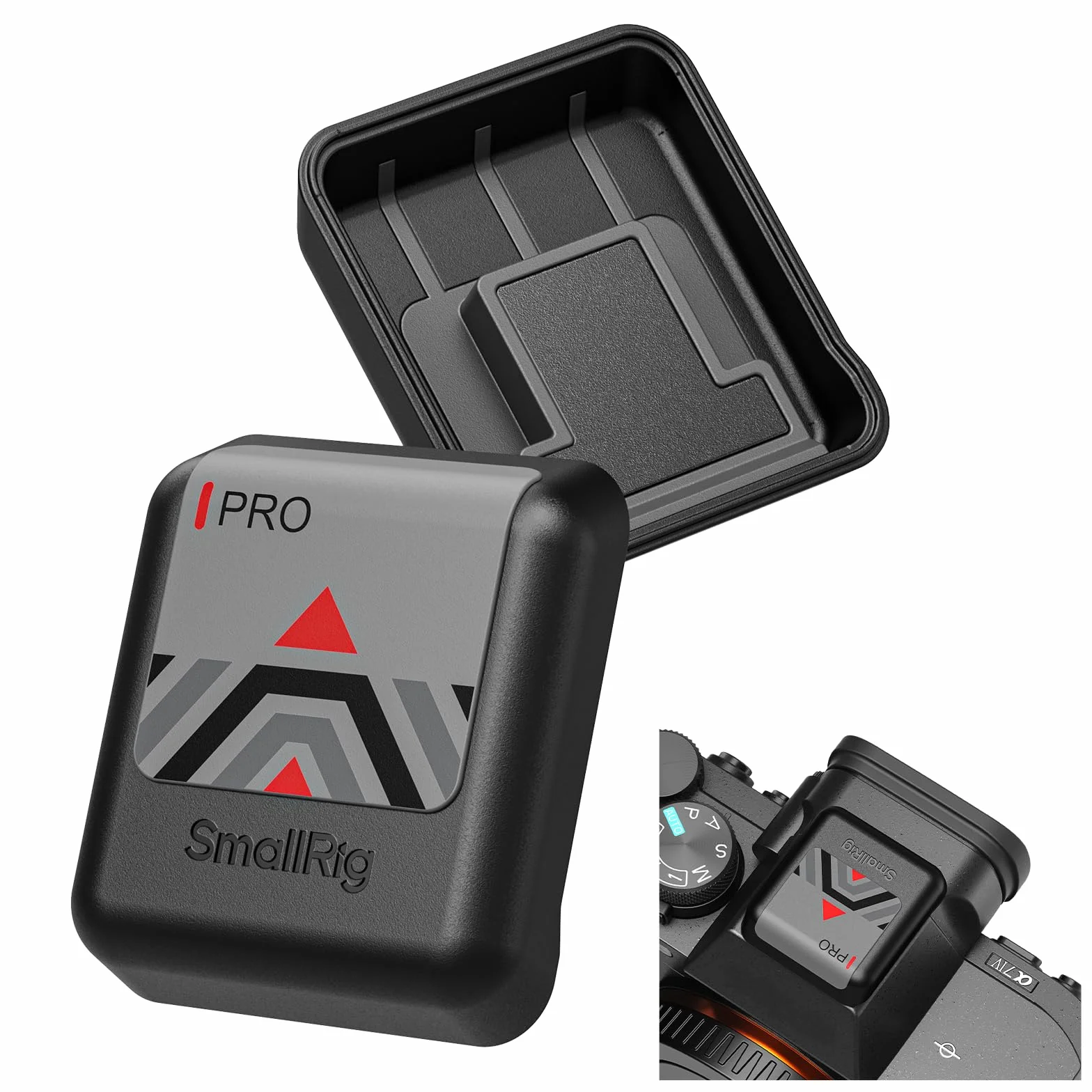 SMALLRIG Lot de 2 Protections pour Griffe Flash, Capuchons de Protection pour Sony A1 / A1 II / A9 III / A7 IV / A7 V / A7R V / A7S III / A7R IV, noir - 5494