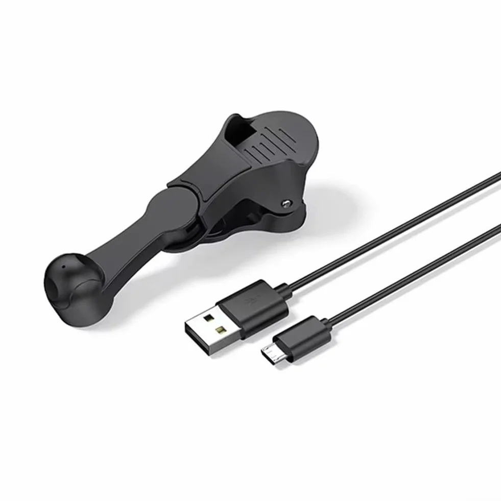 Dispositif de tapement automatique d'écran pour téléphone portable, clicker automatique pour jeux en direct, interaction continue, noir, rose, 98,4 mm (noir)