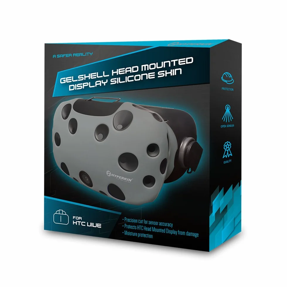 Housse Silicone Gelshell pour HTC Vive - Casque VR - gris