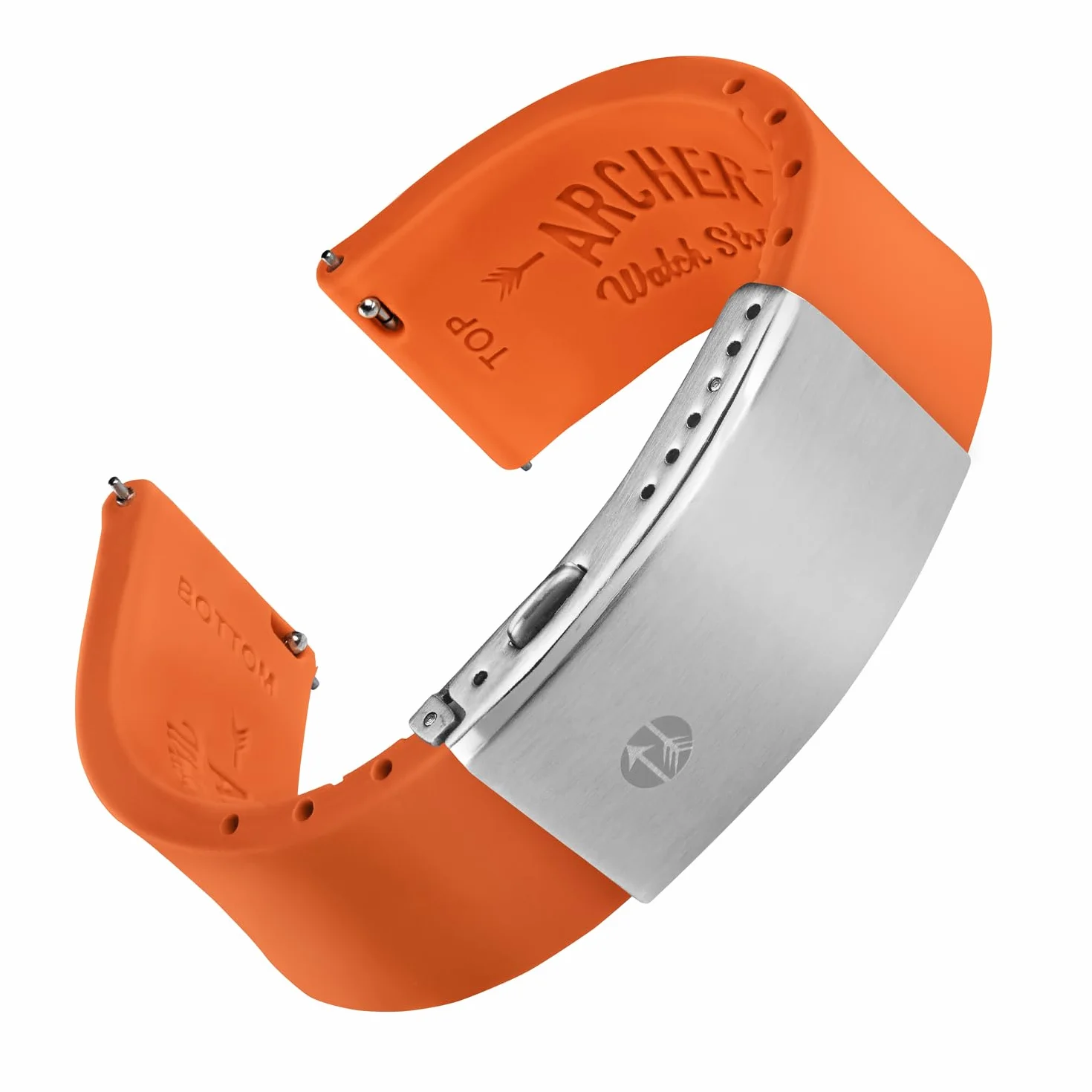Archer Watch Straps - Bracelet de montre en silicone à libération rapide sur mesure