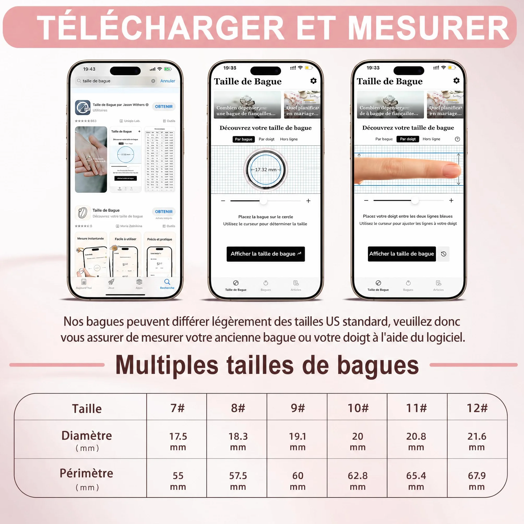 Bague Connectée Femme en Céramique – Suivi du Sommeil, Fréquence Cardiaque, Multi-Sports, Étanche 5ATM