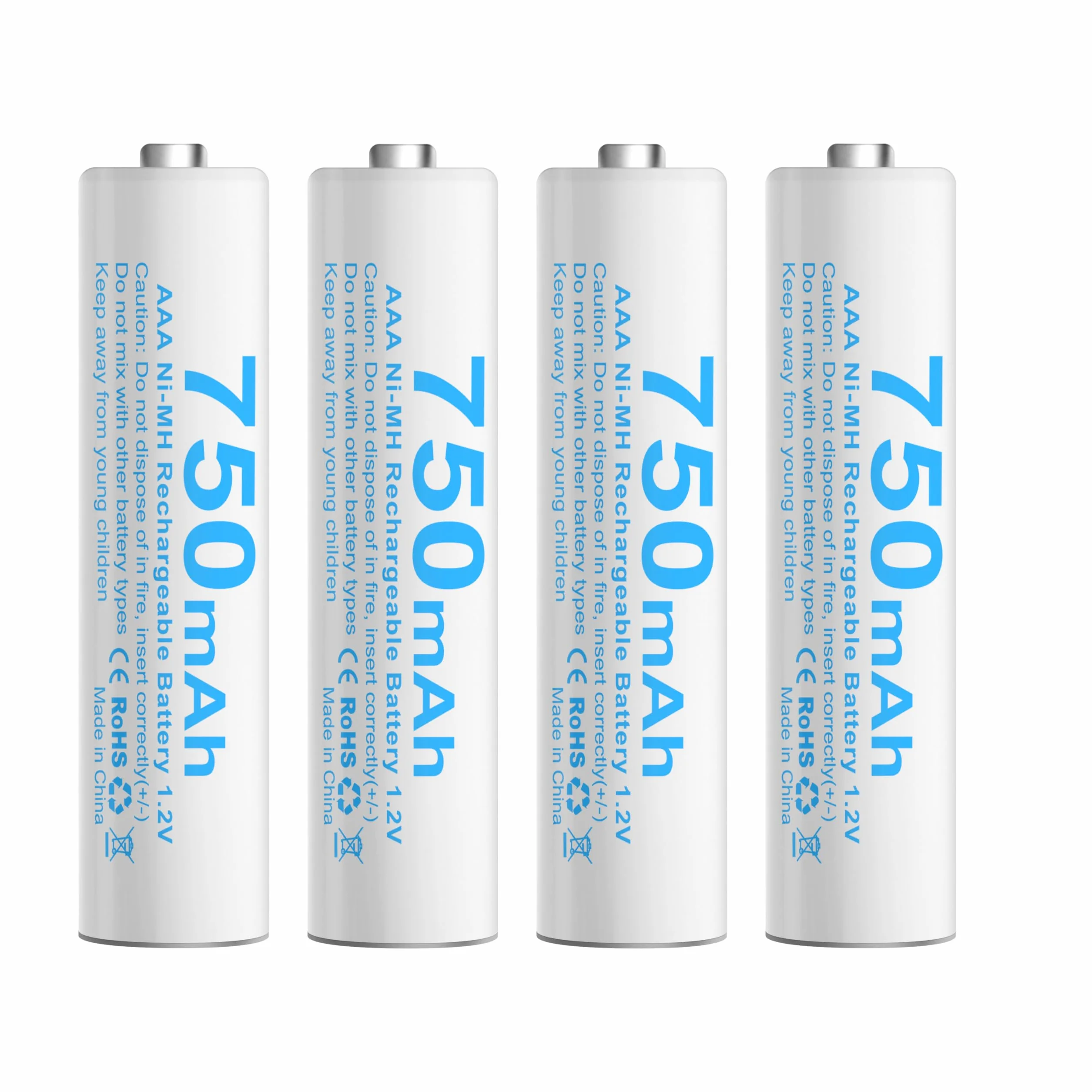 Batterie AAA HR03 de rechange compatible avec les téléphones sans fil Gigaset 750 mAh (4)