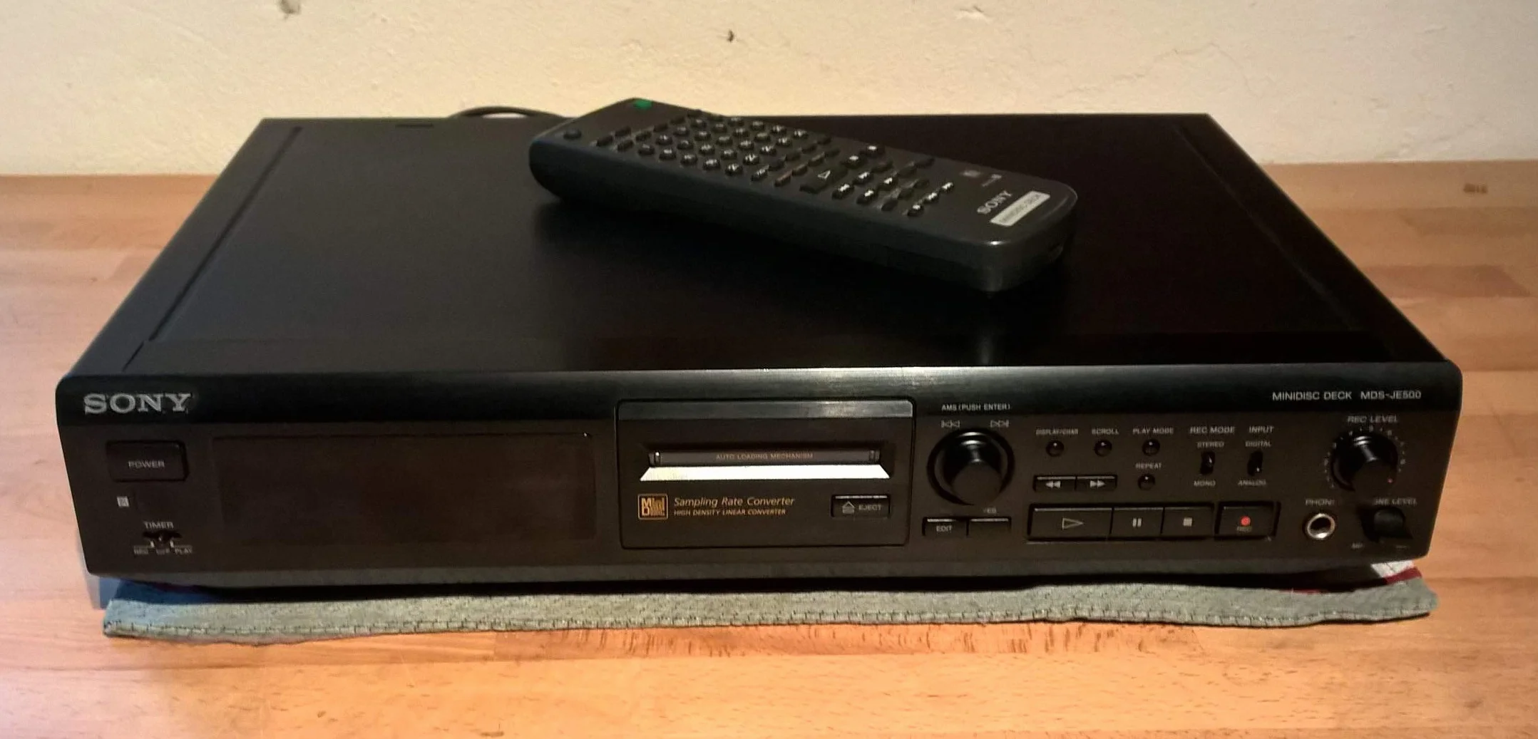 Sony MDS-JE500 Lecteur/Enregistreur MiniDisc