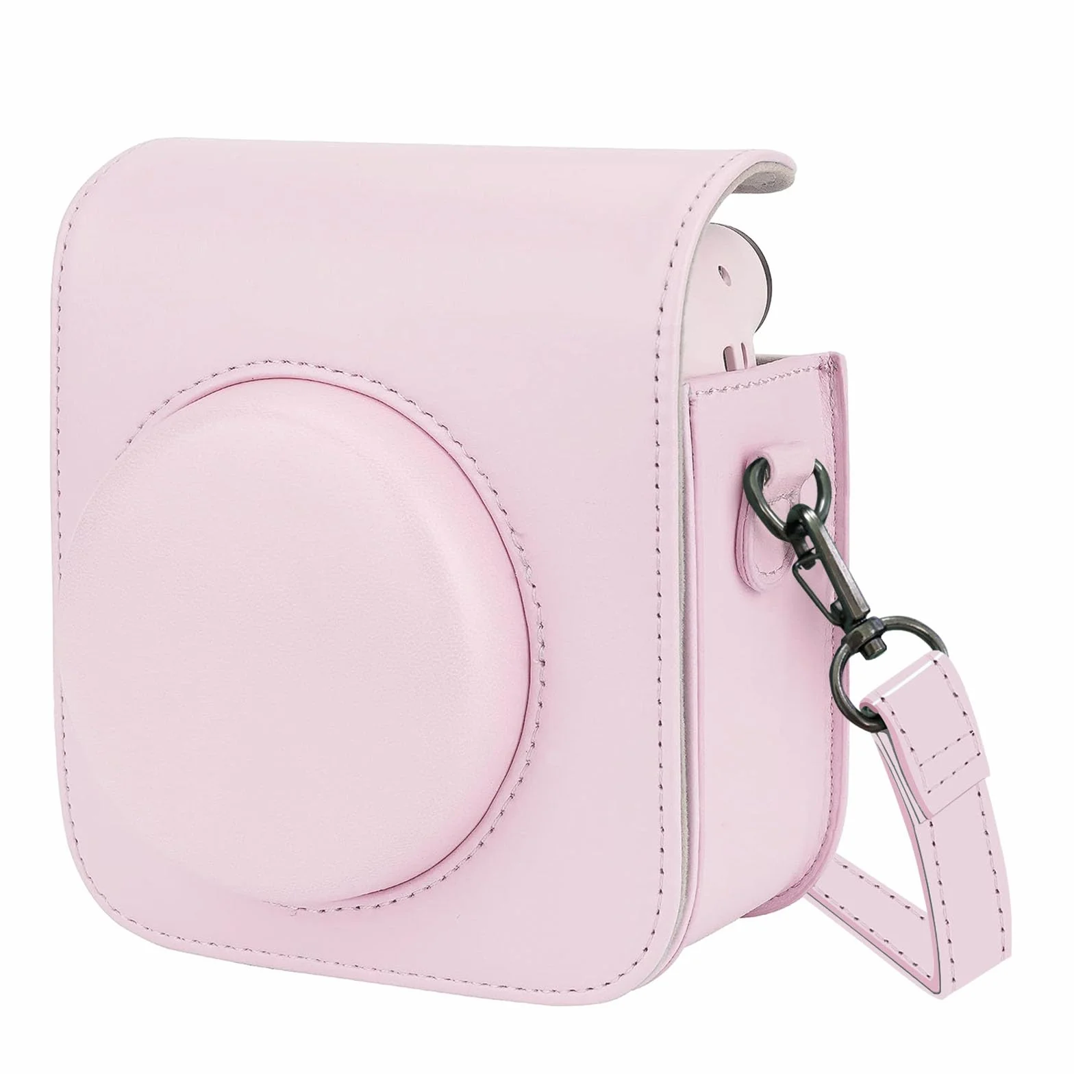 Fujifilm Instax Mini 12 Housse Appareil Photo Instantané Sac de Voyage Rose