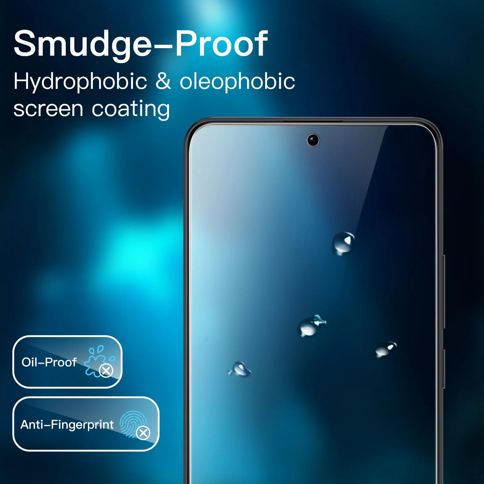 JETech Protection D'écran pour Xiaomi Redmi Note 13 Pro 5G, 9H Film de Verre Trempé, Anti-Rayures, HD Transparent, Lot de 3