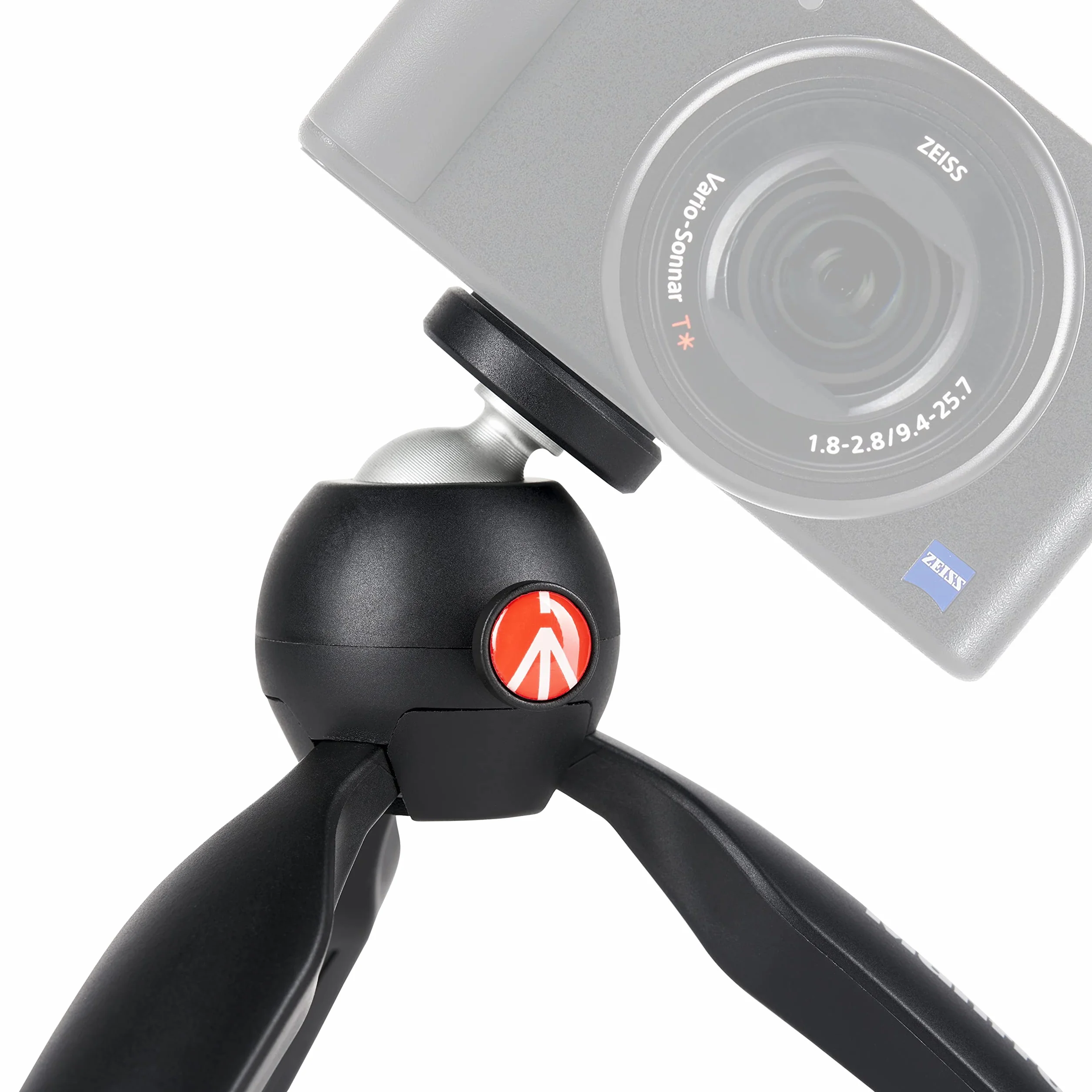 Manfrotto PIXI Trépied de Table pour Appareil Photo Numérique, fabriqué en Italie, Noir, MTPIXIMII-B