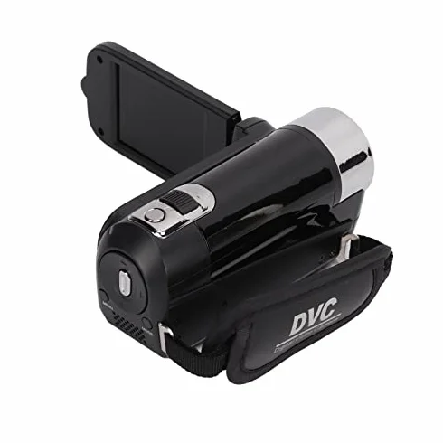 Caméra Vidéo Caméscope, Full HD 1080P 16MP Enregistreur D'appareil Photo Numérique Caméscopes Numériques Rotation à 270° Écran Couleur de 2,7 Pouces Caméra de Vlogging Zoom 16X
