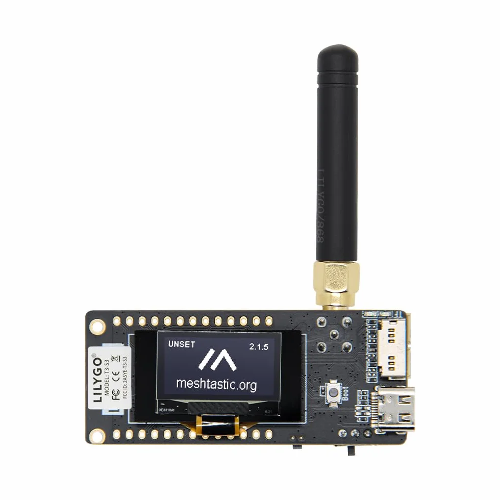 LILYGO TTGO T3S3 ESP32-S3 LoRa Module de développement sans fil Bluetooth WiFi 2,4 G avec écran OLED 0,96"