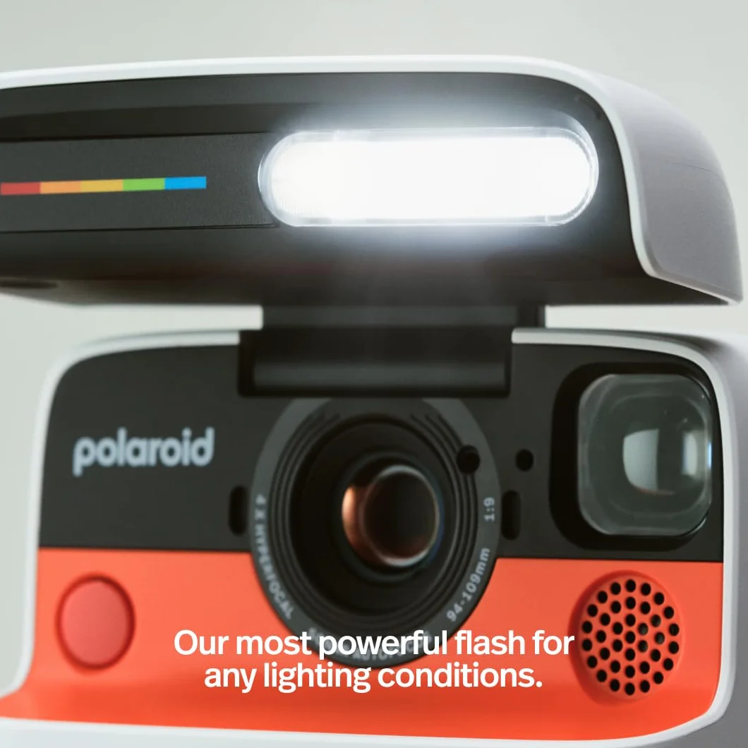 Polaroid Flip - Pack Appareil Photo instantané Noir + Film Couleur (16 Photos)