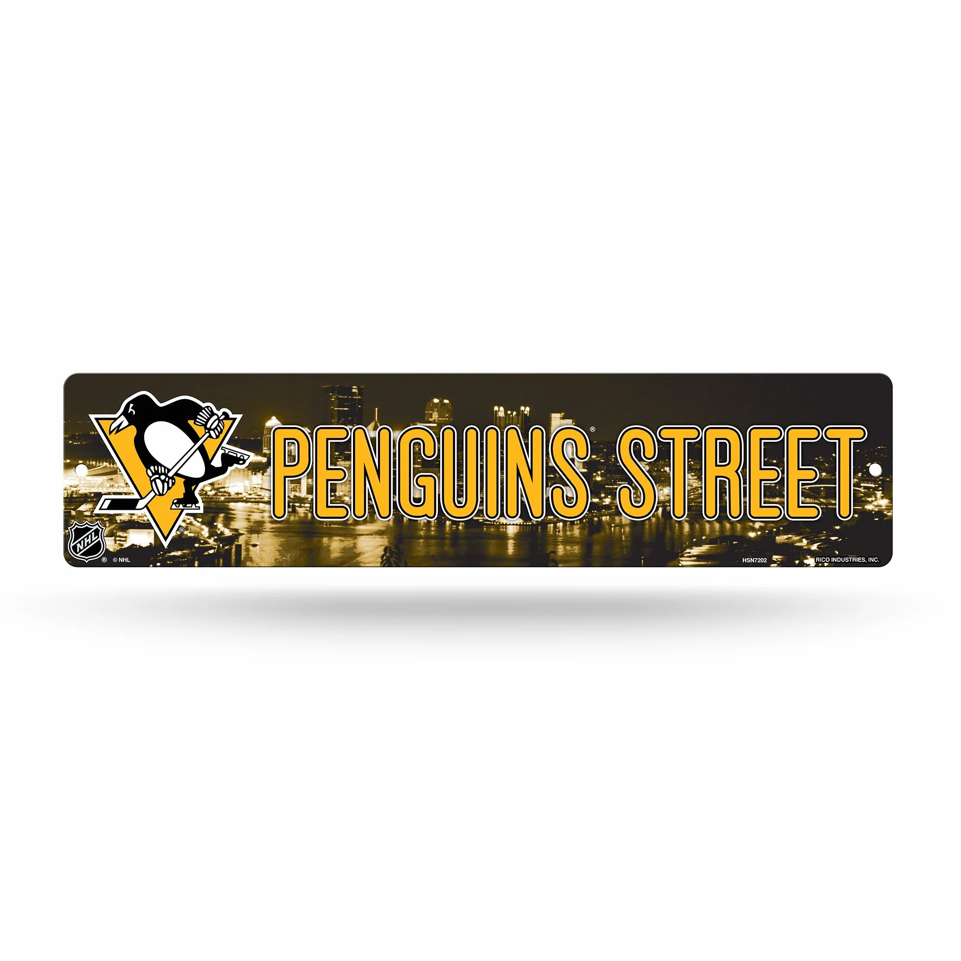 NHL Chicago Blackhawks Haute résolution Plaque de Rue Plastique