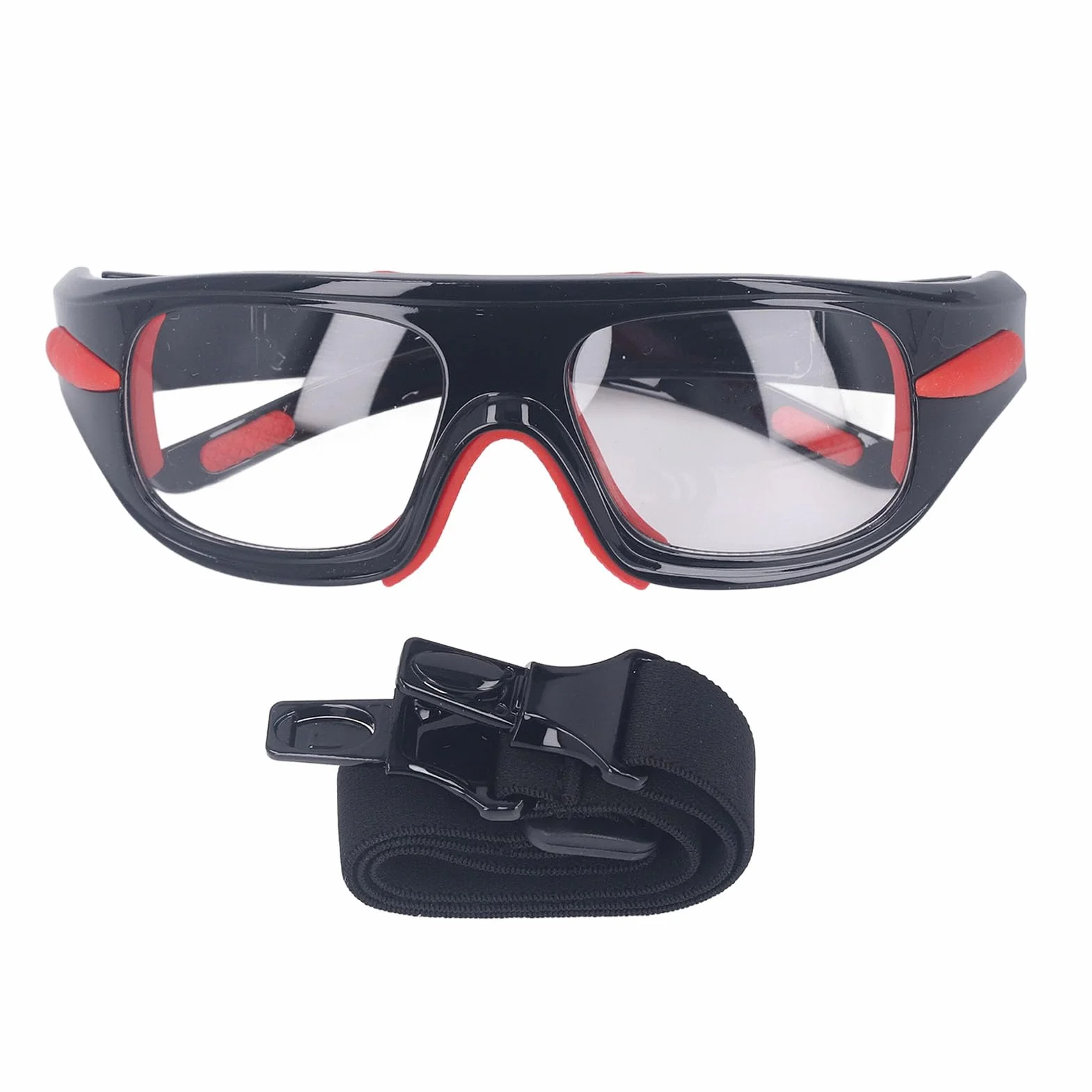 Lunettes de Sport Myope Polycarbonate Anti-Choc pour Football Basket-Ball Cyclisme