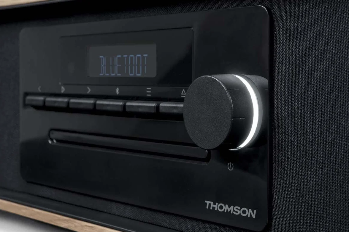 THOMSON MIC300IBT Microchaîne CD USB Bluetooth AUX-in Chargeur sans Fil
