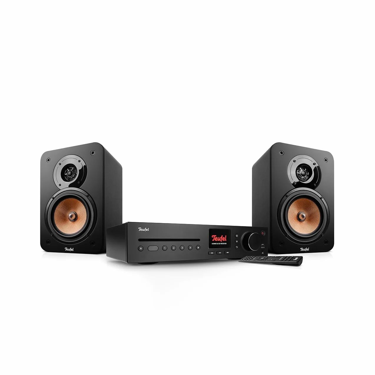 Teufel Ultima 20 KOMBO 3 SE Chaîne HiFi Stéréo Bluetooth CD WiFi Radio DAB+ USB Noir