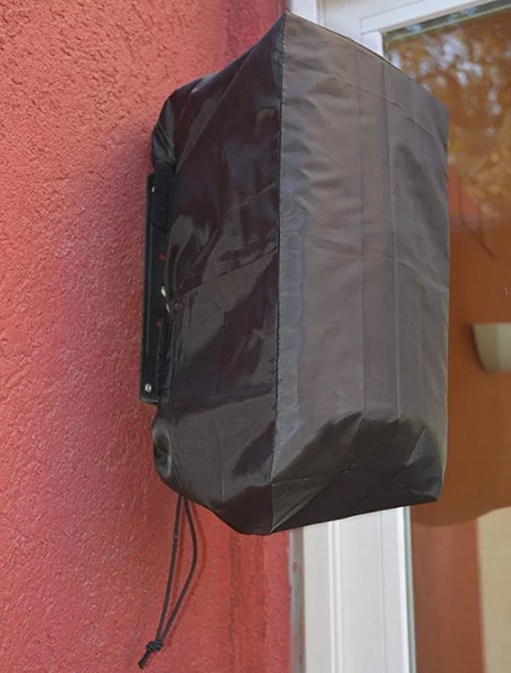 Lot de 2 housses de haut-parleurs murales pour extérieur et intérieur - Résistant aux intempéries - Étanche - Pour patio - Bluetooth