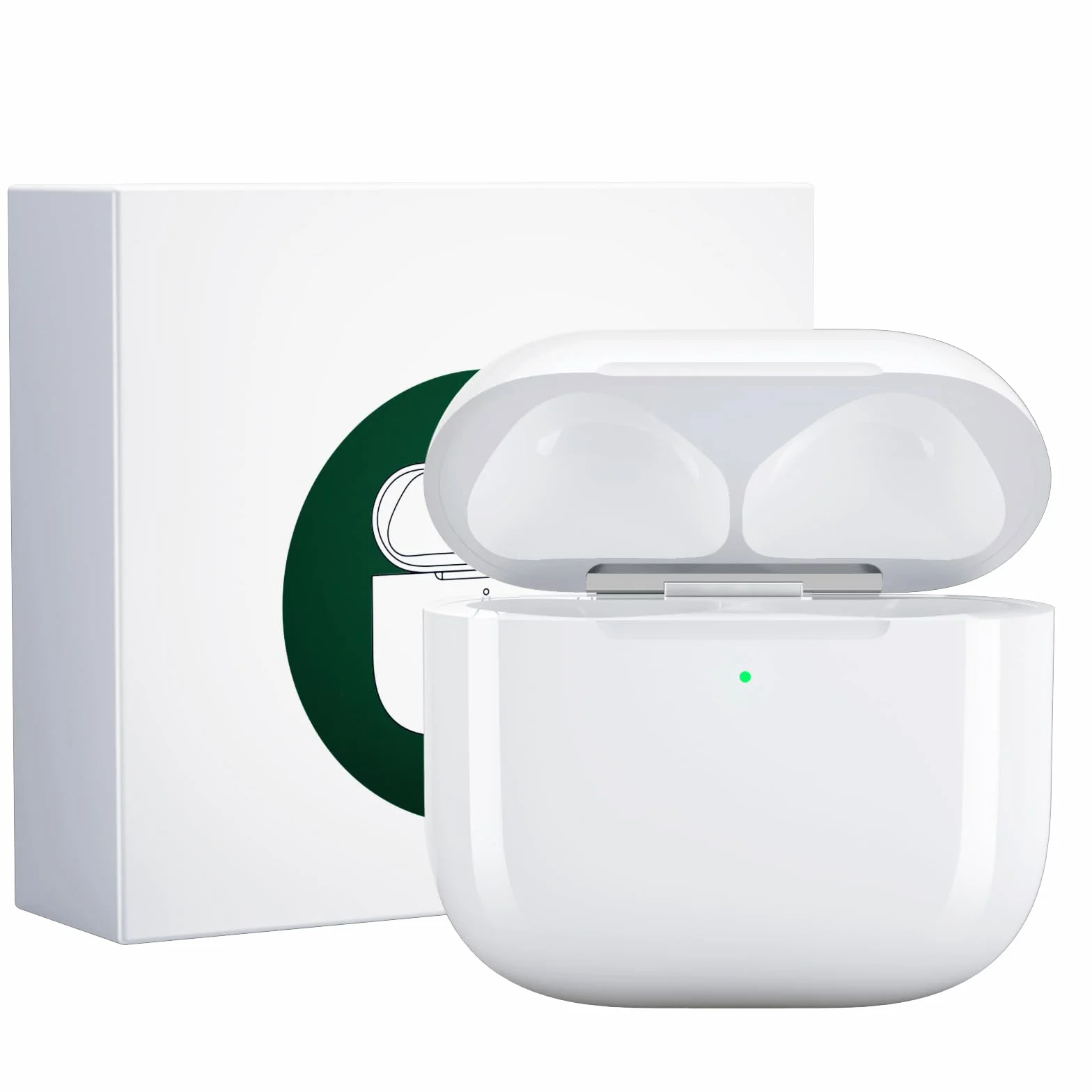 Étui de Chargement sans Fil Compatible AirPods 4, 450 mAh, Bluetooth