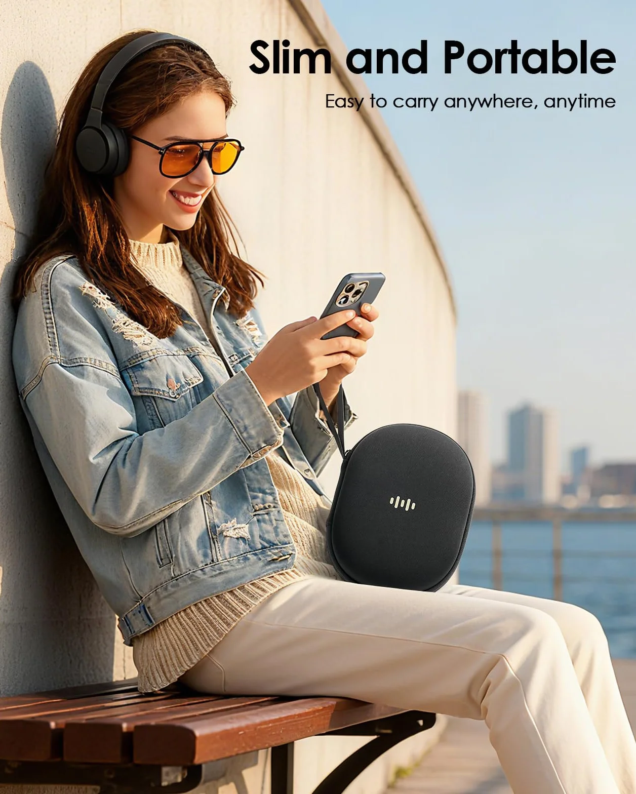 Etui pour Casque Audio Over-Ear JBL Tune 510BT 720BT 770NC 520BT Soundcore Q20i Q30 Bose BERIBES, Housse de Voyage Ultra-Fins
