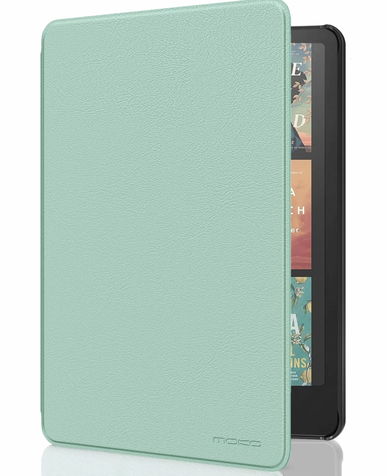 MoKo Étui Compatible avec 7" Kindle Paperwhite (12th Generation-2024) and Kindle Colorsoft Signature Edition 2024, Etui léger avec Auto Wake/Sleep pour Kindle Paperwhite 2024, Agave Vert