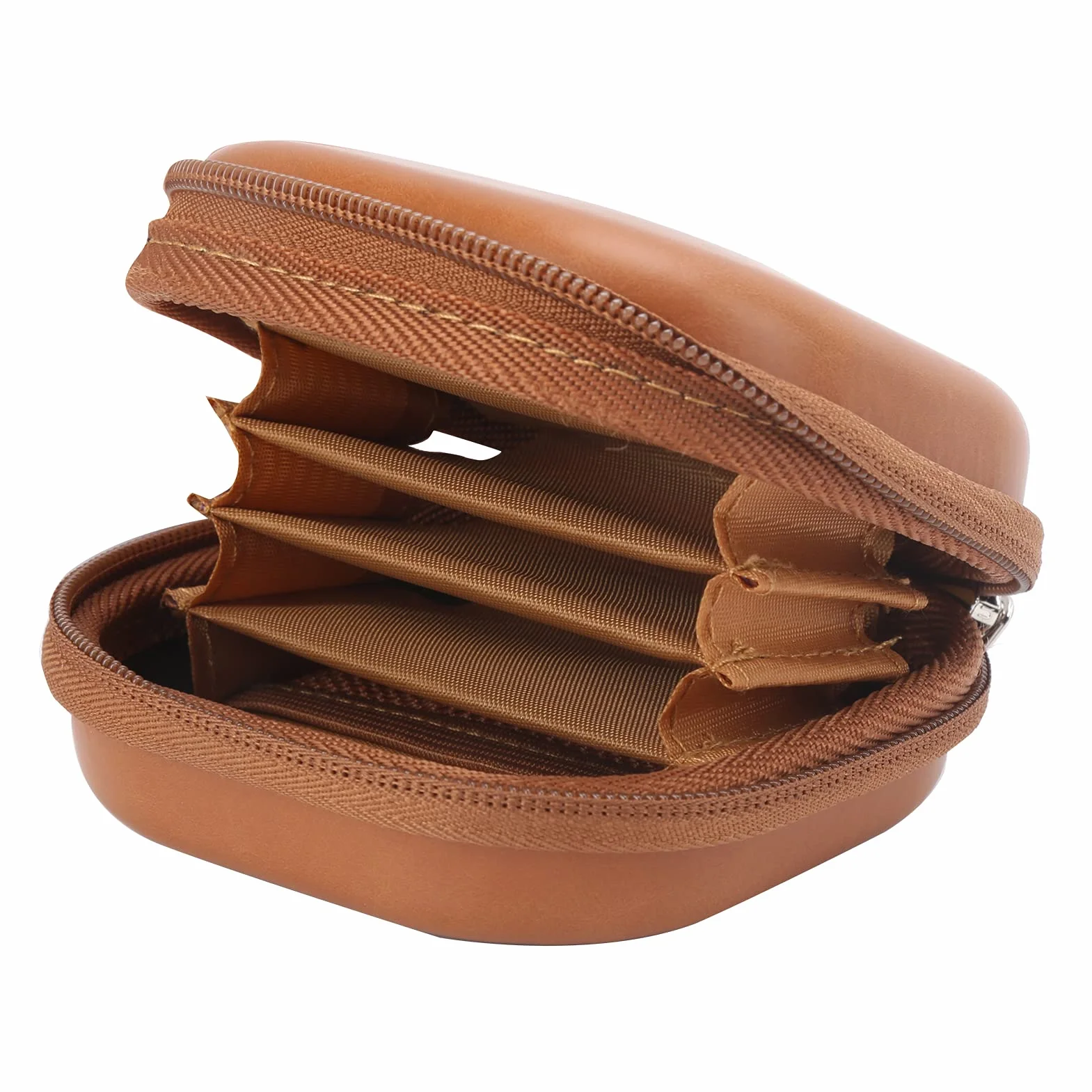 Tissting éTui de Rangement Filtre d'Objectif,PU Étui étanche Pochette pour Filtre D'objectif étui de Transport pour 5filtres Jusqu'à 82mm Étui de Filtre pour Objectif