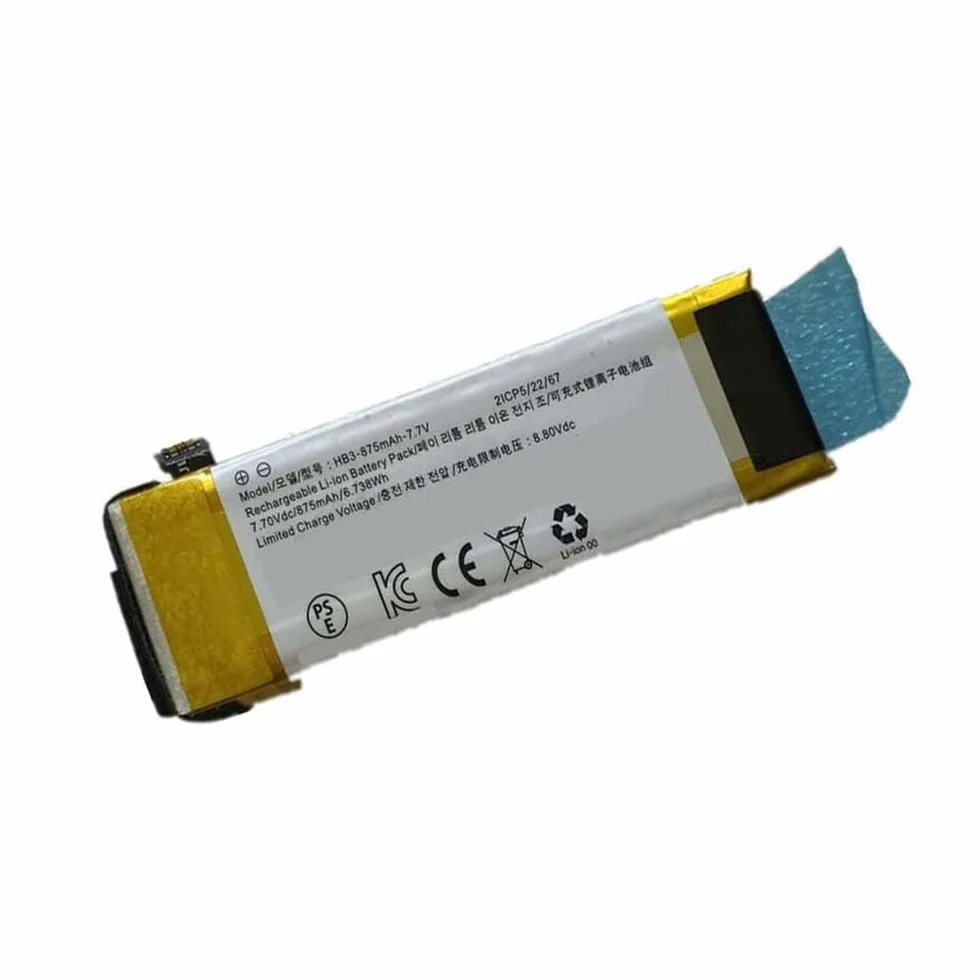 Trconelectron HB3-875 mAh Batterie de rechange compatible avec Osmo Pocket 2 / Osmo Pocket HB3-875 mAh (7,7 V, 875 mAh) 2ICP5/22/67