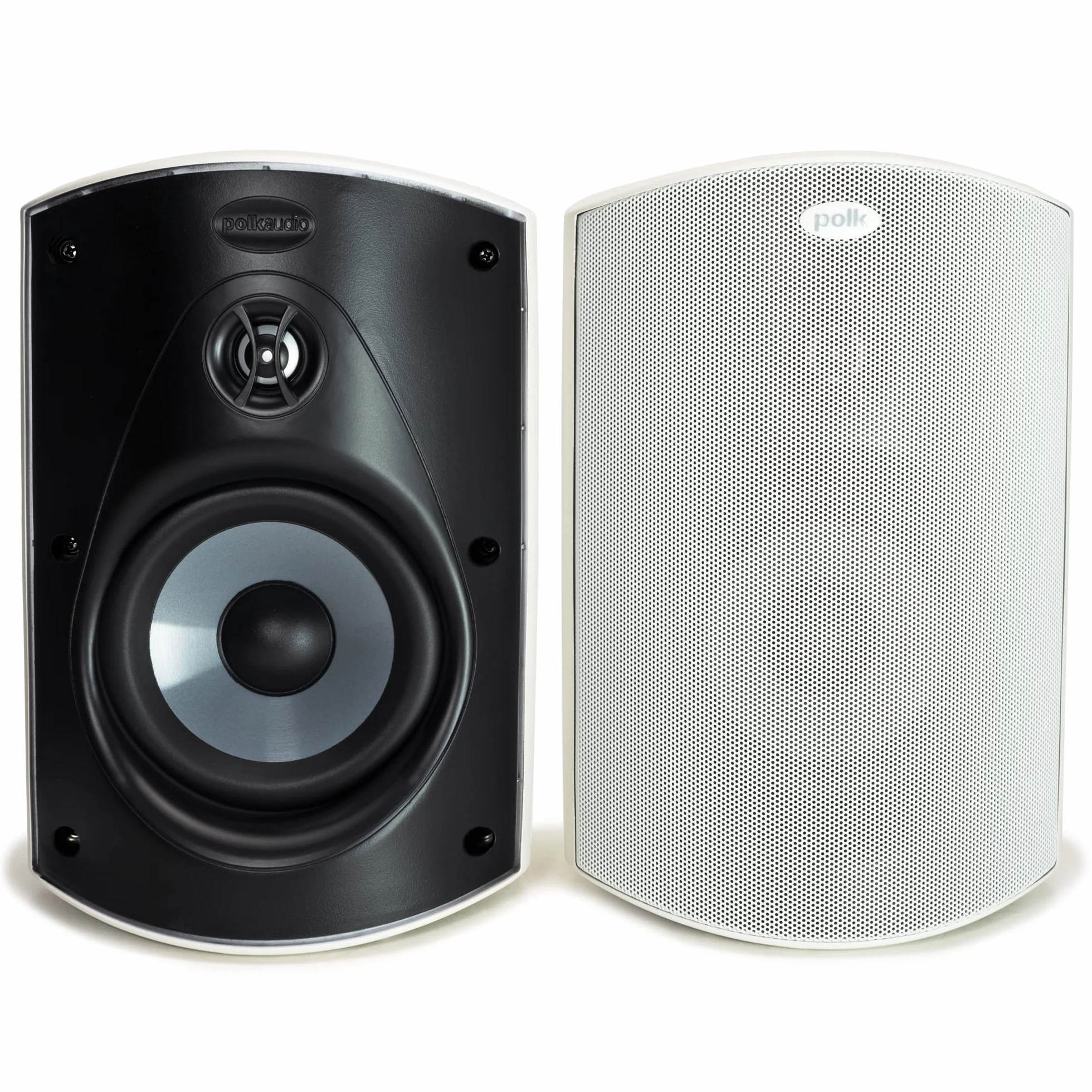 Polk Audio Atrium 5 Enceintes Extérieures 5", Haut-Parleurs 100W, Résistants aux Intempéries, Haute Fidélité - Blanches
