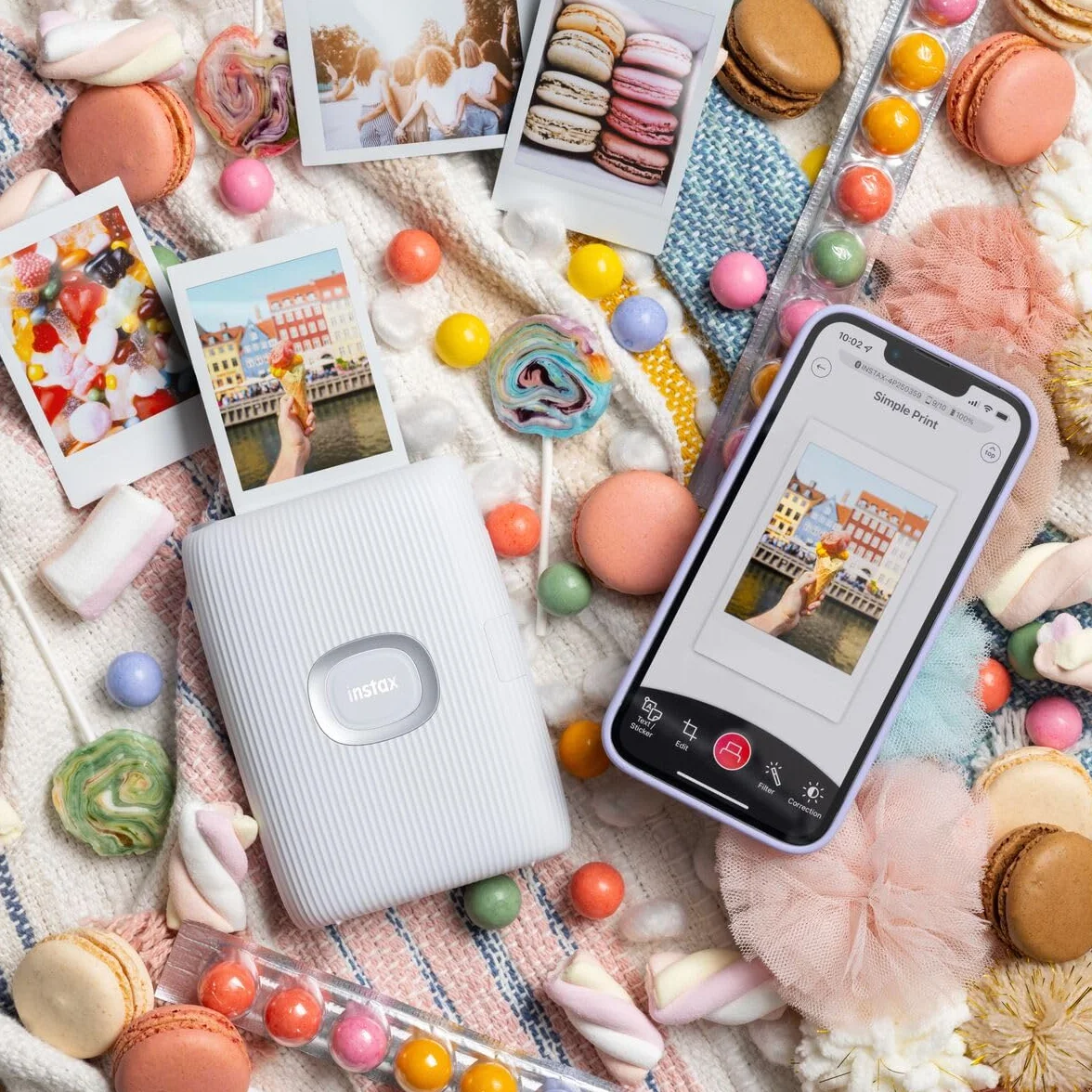 INSTAX Fujifilm Mini LINK2 Clay White Smartphone Printer