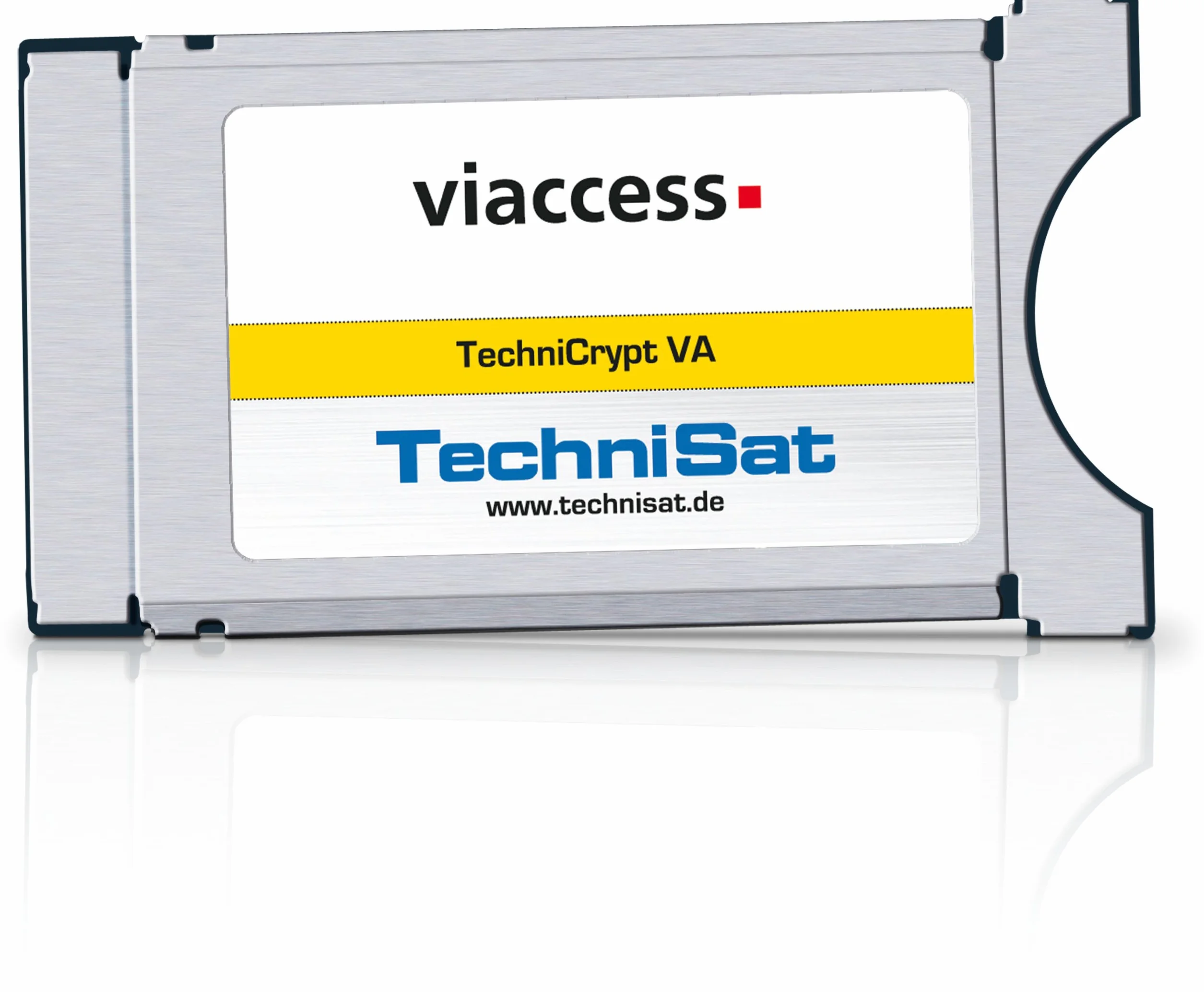 TechniSat TechniCrypt VA Module de décryptage CI avec Décryptage des programmes cryptés Argent pour Receiver ou TV-Geräte avec CI-Schnittstelle, Smartcard SRG SSR