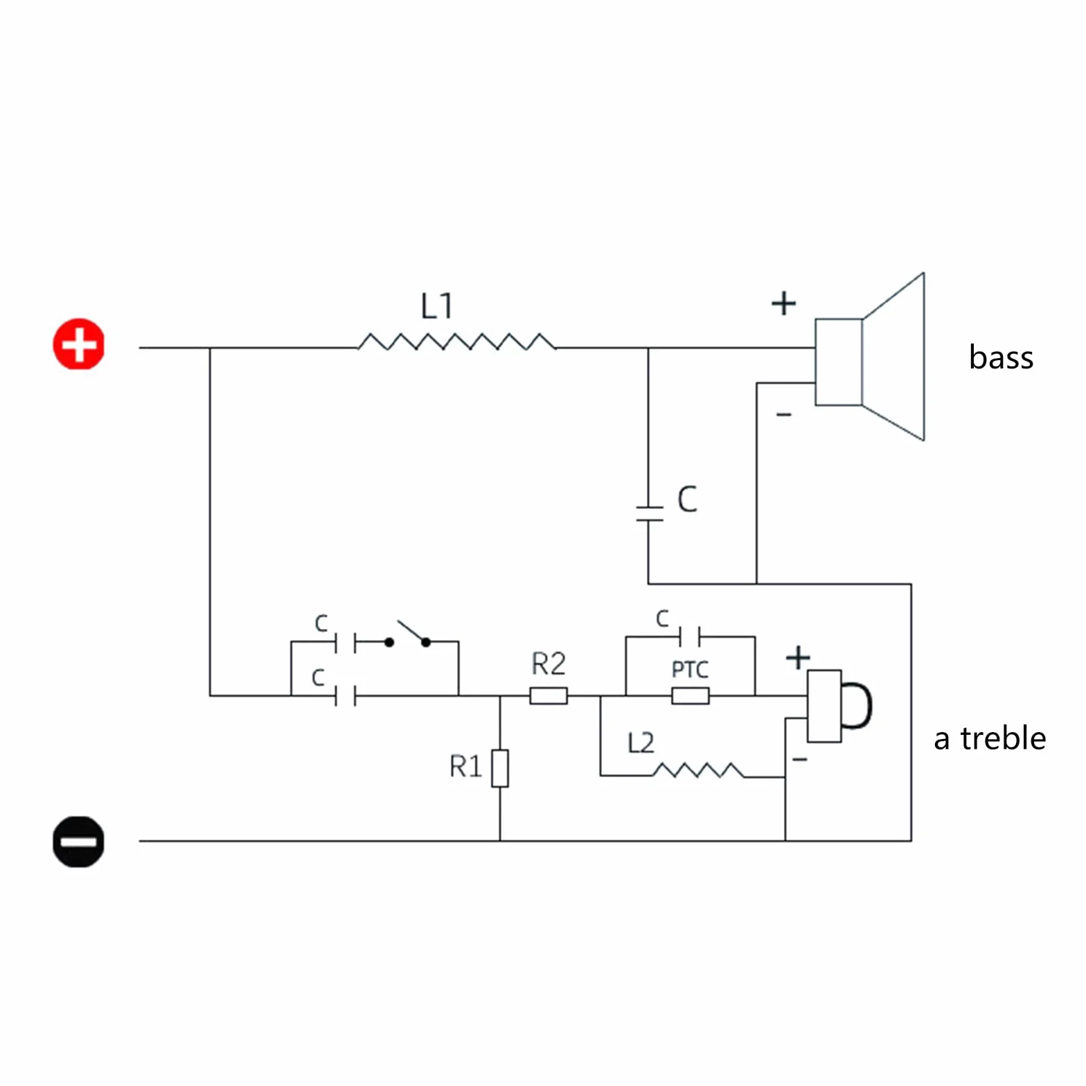 PA-2A 450W 2 voies haut-parleur séparateur de fréquence tweeter filtre basse amplificateur haut-parleur home cinéma séparateur de fréquence