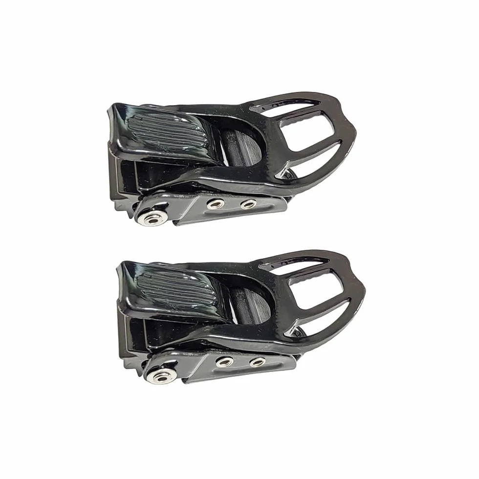 Boucles à cliquet pour planche à neige, largeur de base 23,5 mm, système de sangle d'orteil
