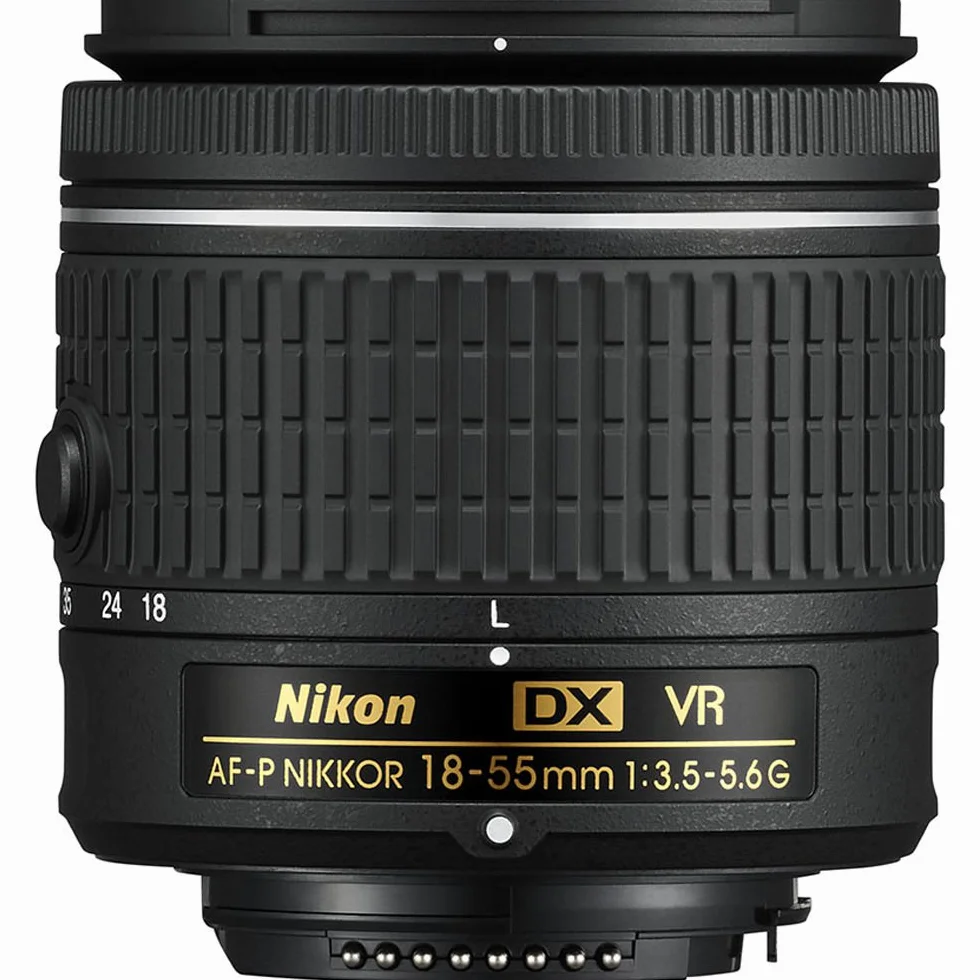 Nikon AF-P DX VR NIKKOR Objectif 18-55 mm f/3.5-5.6G pour modèles Nikon 2013 et plus récents (reconditionné)