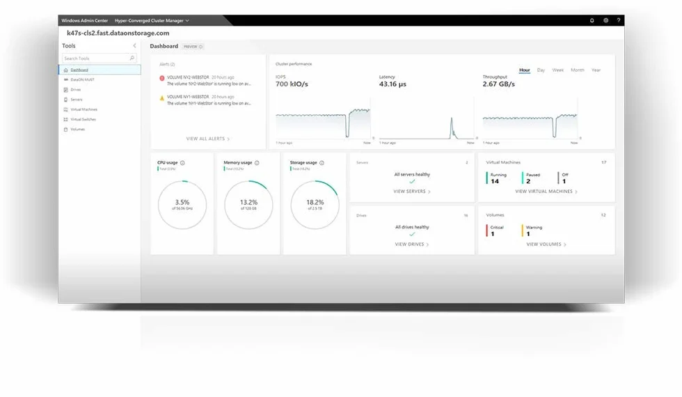 Standard-64bit Windows Server 2019 Licence Française 16 Coeurs