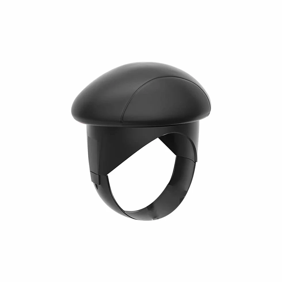 Pommeau de volant universel noir pour voitures tracteurs camions bateaux