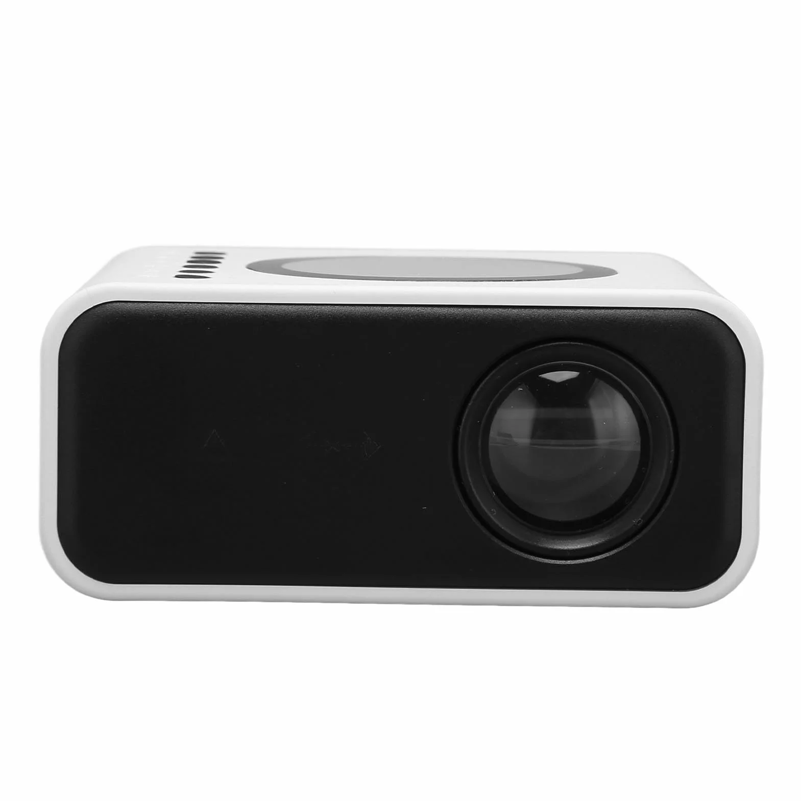 banapoy Mini Projecteur LED Full HD 1080P Portable WiFi Vidéoprojecteur pour téléphone et Ordinateur Blanc