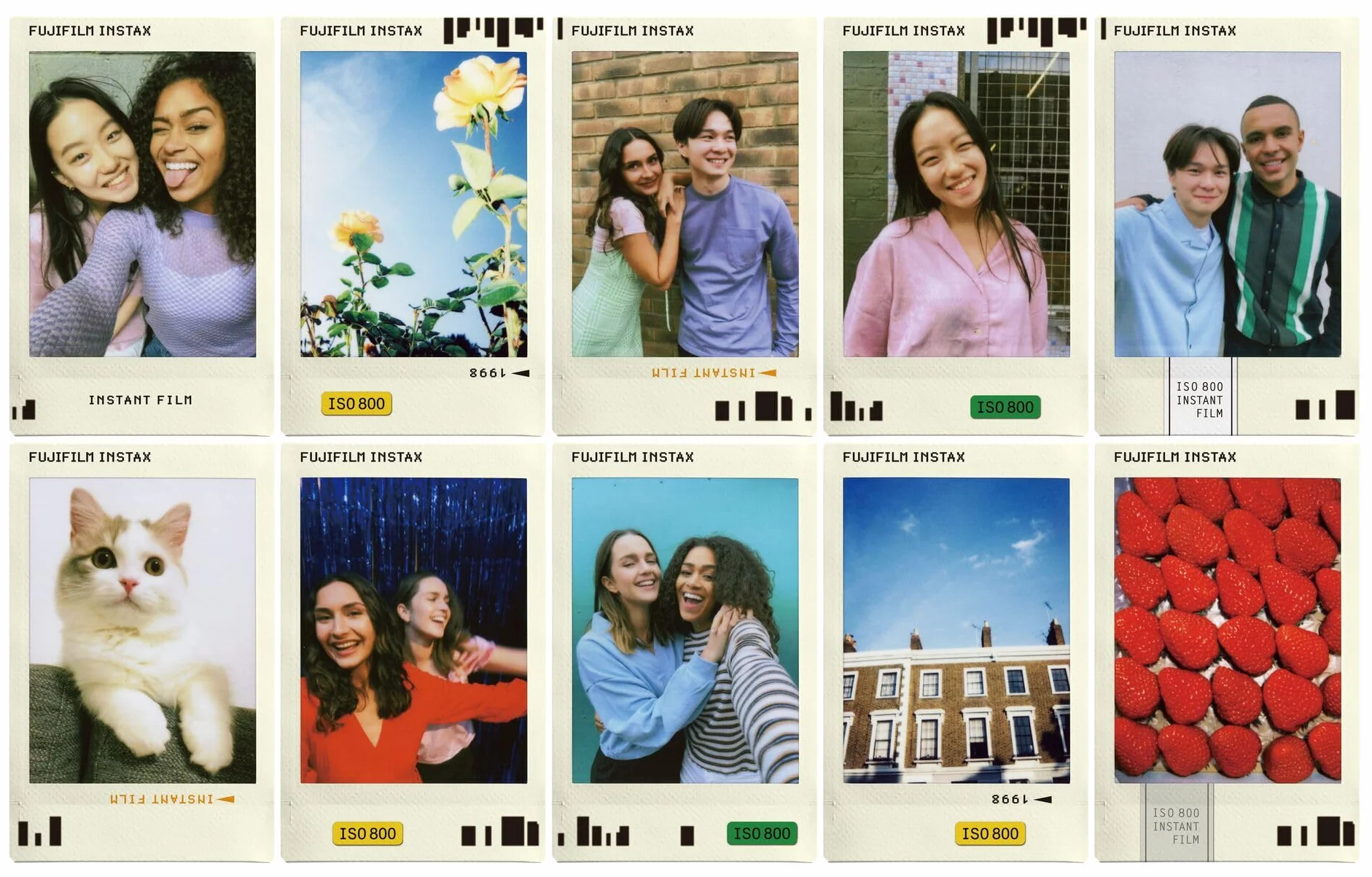 instax Min Film Photo Slide Pack de 10