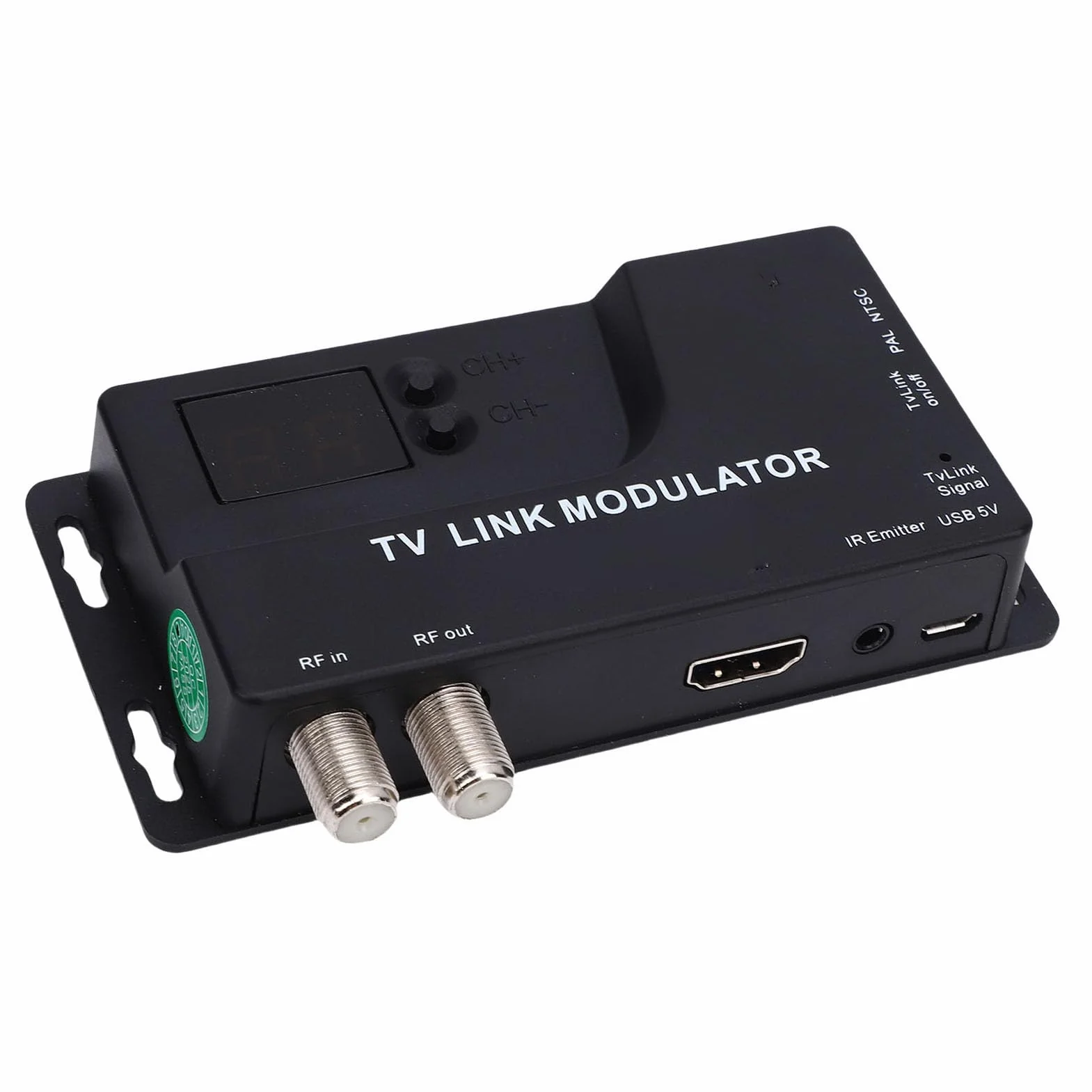 Tosuny Modulateur HDMI RF, Convertisseur HDMI vers Coaxial 1080P NTSC/PAL
