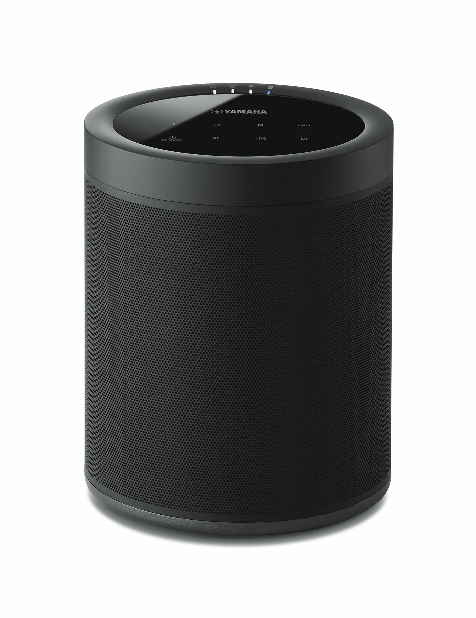 YAMAHA MusicCast 20 – Enceinte bluetooth 40W – Système audio Multiroom, Wifi, Airplay – Baffle maison – Compatible avec smartphones et ordinateurs – Noire