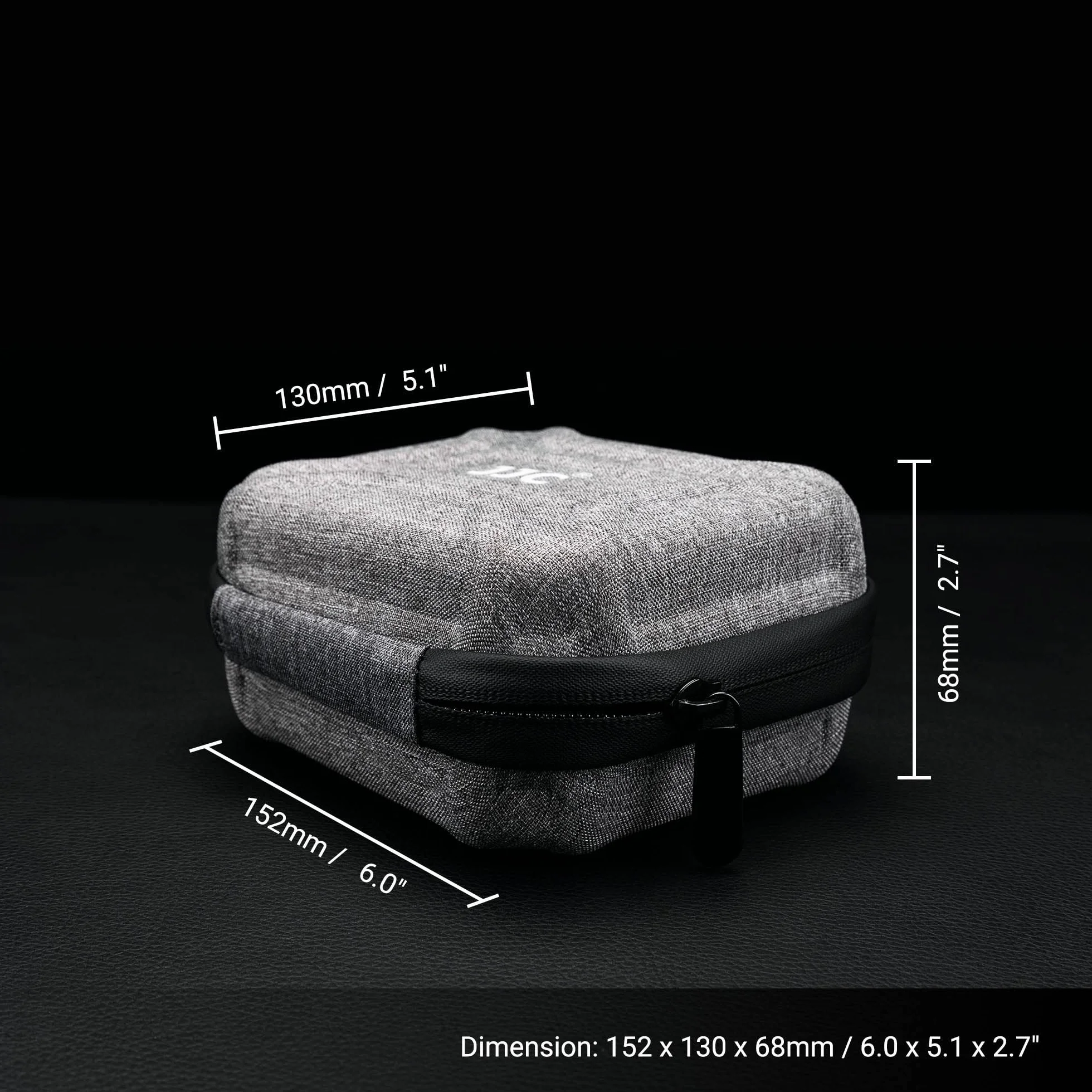 JJC Étui étanche pour 10 filtres Ronds de diamètre jusqu'à 95 mm - Doublure de Protection pour Filtre - Pochette de Transport avec Chiffon de Nettoyage en Microfibre