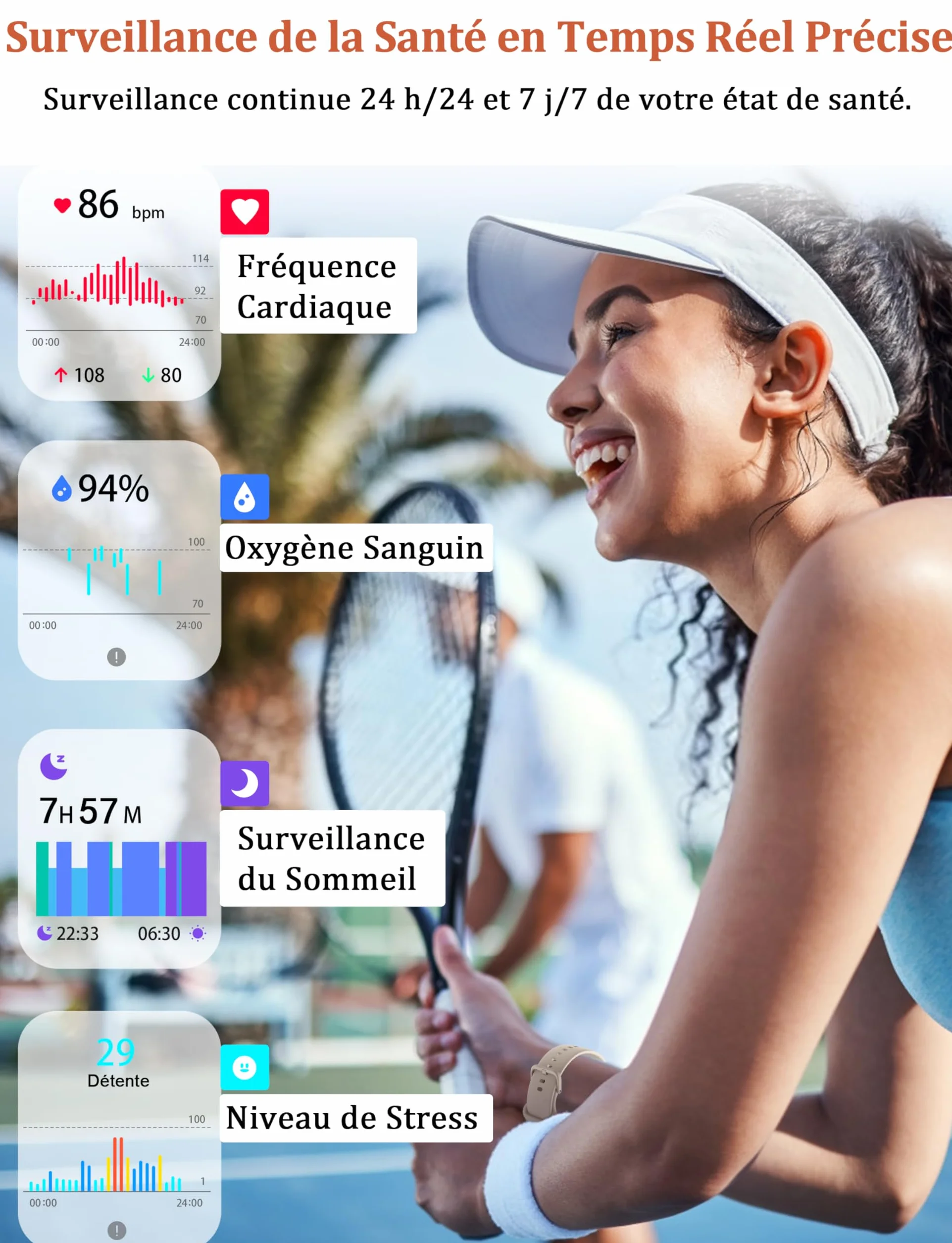 LODIMEKE Montre Connectée pour Samsung Apple Xiaomi, Appel Bluetooth, Montre Étanche Natation IP68, 1,83" Smartwatch Femme Homme, 100+ Sports, Fréquence Cardiaque, Pression, Sommeil, Fitness Tracker
