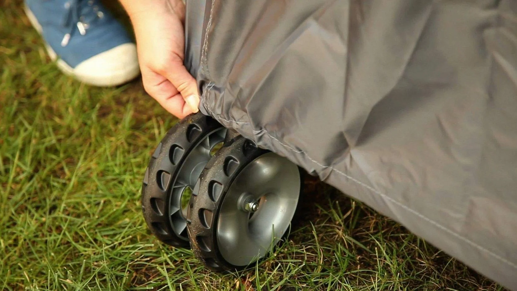 Cornilleau Housse de Protection Table de Ping-Pong Premium Ultrarésistante Imperméable Gris