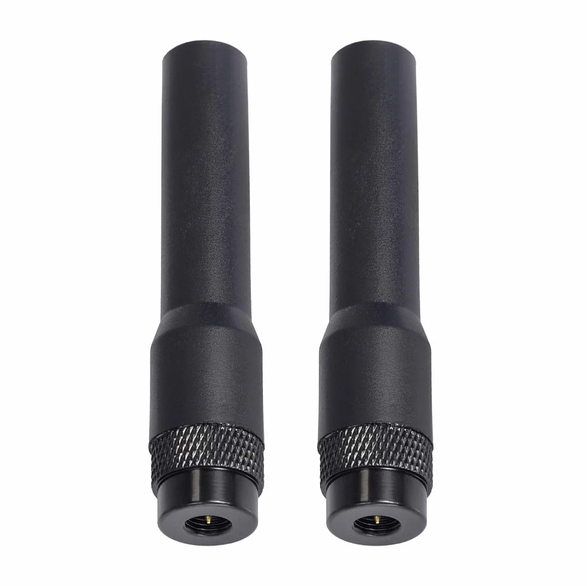 Bingfu Antenne Radio BaoFeng VHF UHF 144/430MHz Bi-Bande SMA Mâle Souple pour BaoFeng UV-3R Icom Vertex Standard Horizon Marine Radioamateurs Radio Bidirectionnelle Portable, Paquet de 2