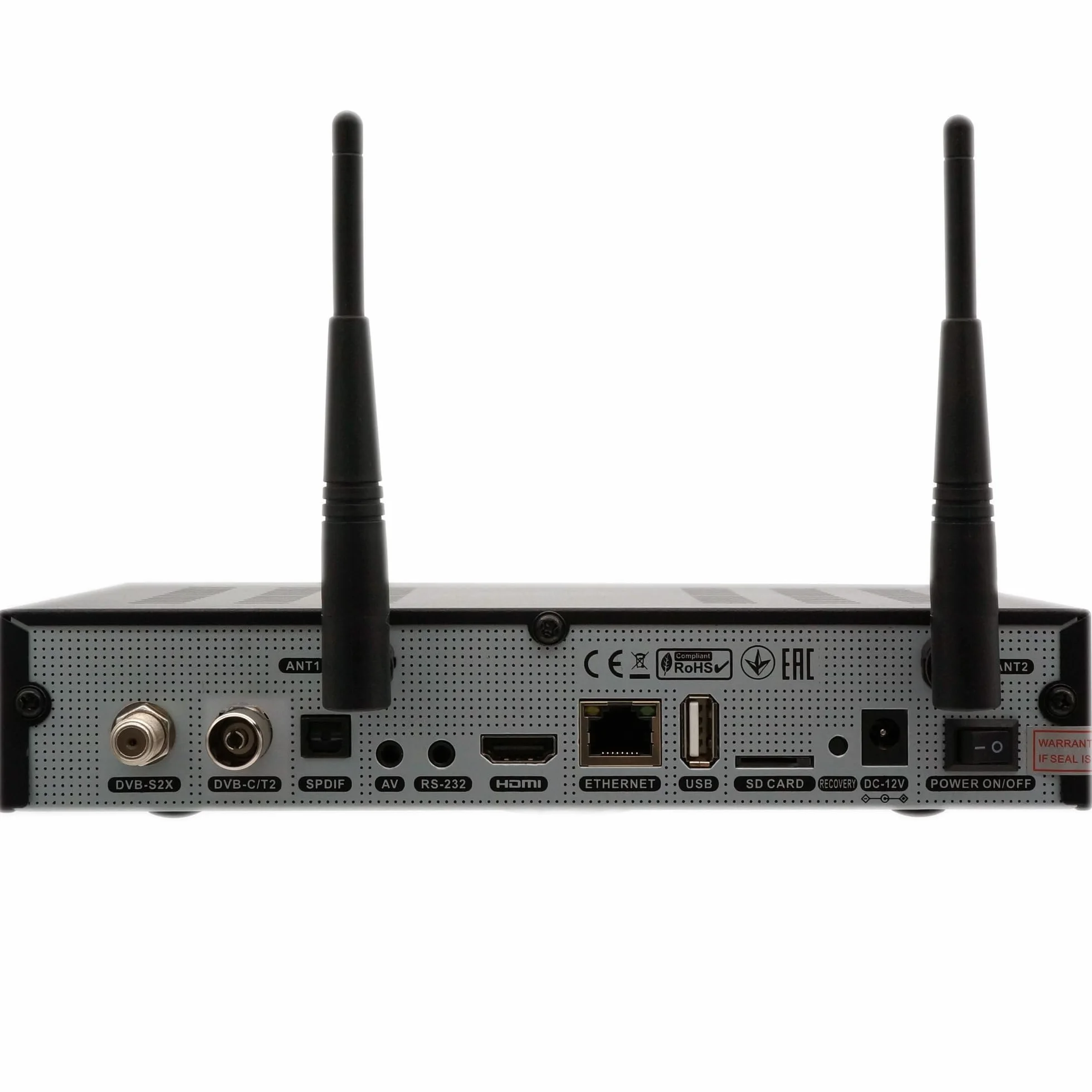 OCTAGON Récepteur combiné SF8008 4K UHD HDR 1 x DVB-S2X et 1 x DVB-C/DVB-T2 - Satellite, câble/Signal terrestre, E2 Linux Smart TV, Serveur multimédia, Fonction d'enregistrement, EasyMouse HDMI, Dual