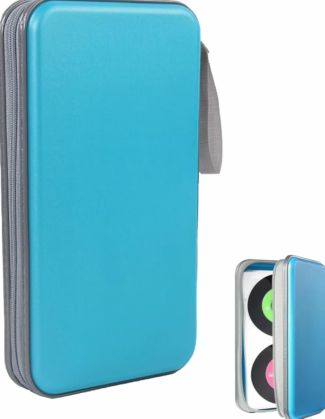Les sacs CD, les sacs de rangement pour disques DVD, les de rangement pour CD pour la maison et les automobiles peuvent contenir 80 disques