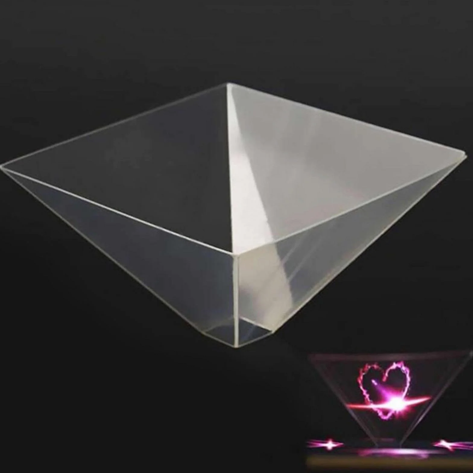 Projecteur holographique 3D pour Smartphone, projecteur d'hologramme Triangle