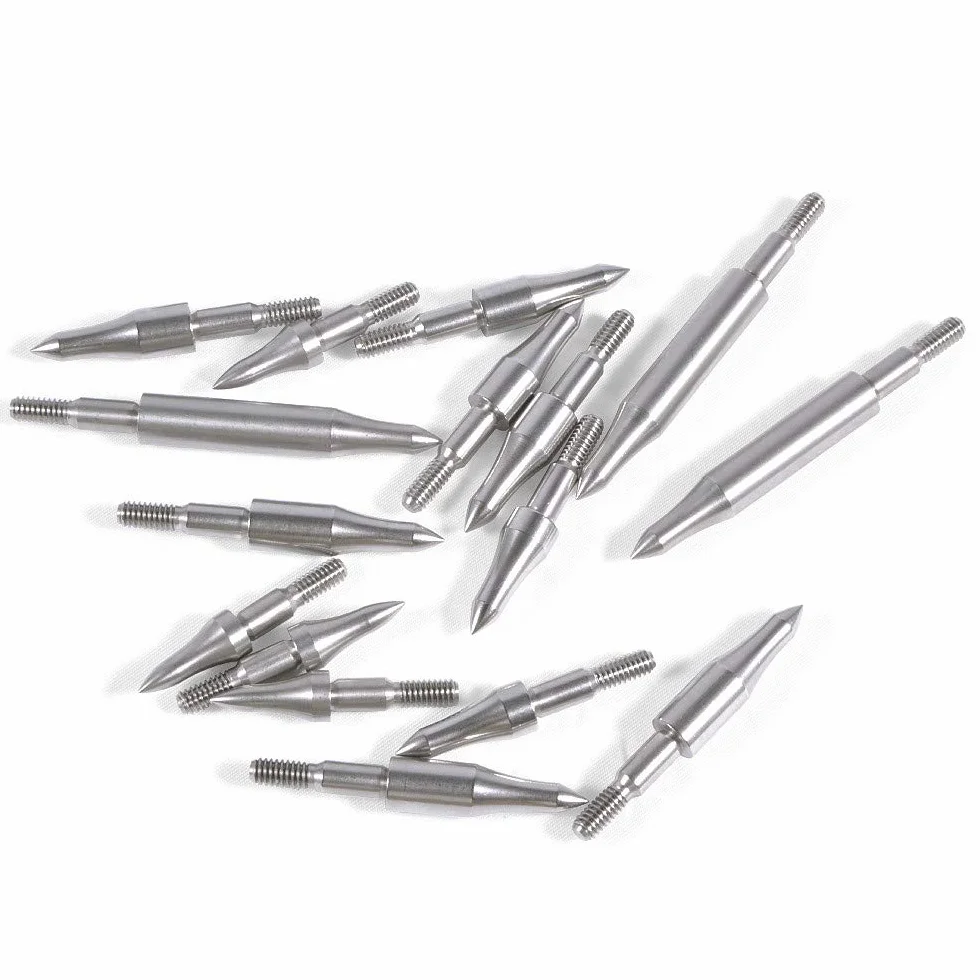Pointe de Flèche de Tir à l'arc en Acier Inoxydable 75-300 Grain SHARROW 12pcs