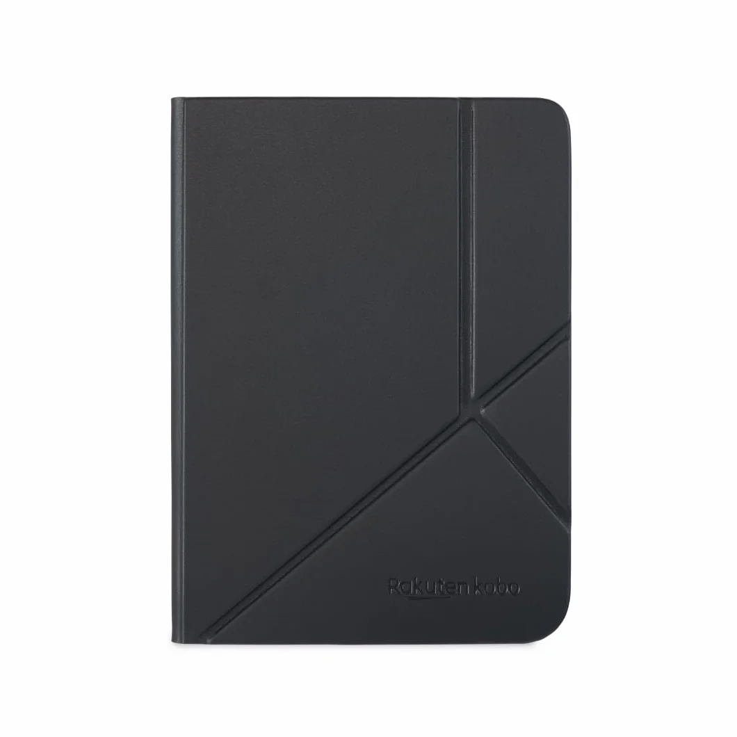 Étui SleepCover pour Kobo Clara Colour/BW 6" | Housse Noir avec Veille/Réveil | Support 2 Positions | Cuir Végan | Compatible Kobo Clara Colour et Clara BW