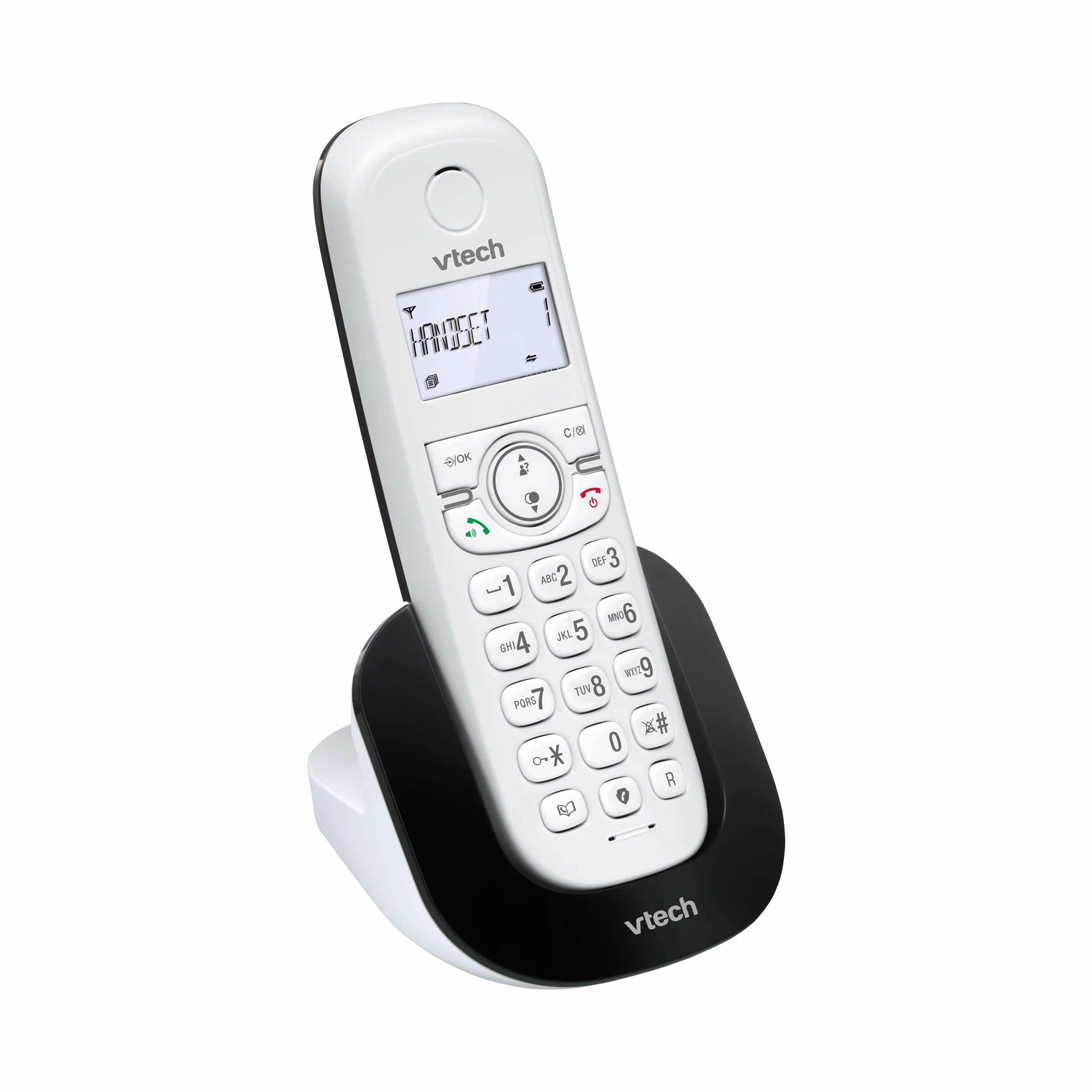 VTech CS1500 Téléphone sans Fil DECT Double Charge avec Blocage d'appel, Identification Appelant