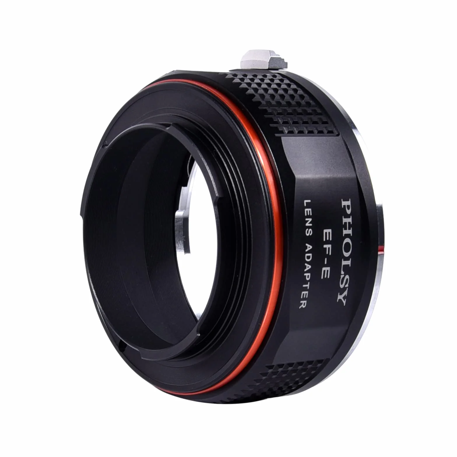 PHOLSY Manuelle Bague d'adaptation pour Objectifs: Compatible avec Les Objectifs Canon EF (EF-S) et Les Boîtiers Appareils Photo Sony E (NEX), EF vers E