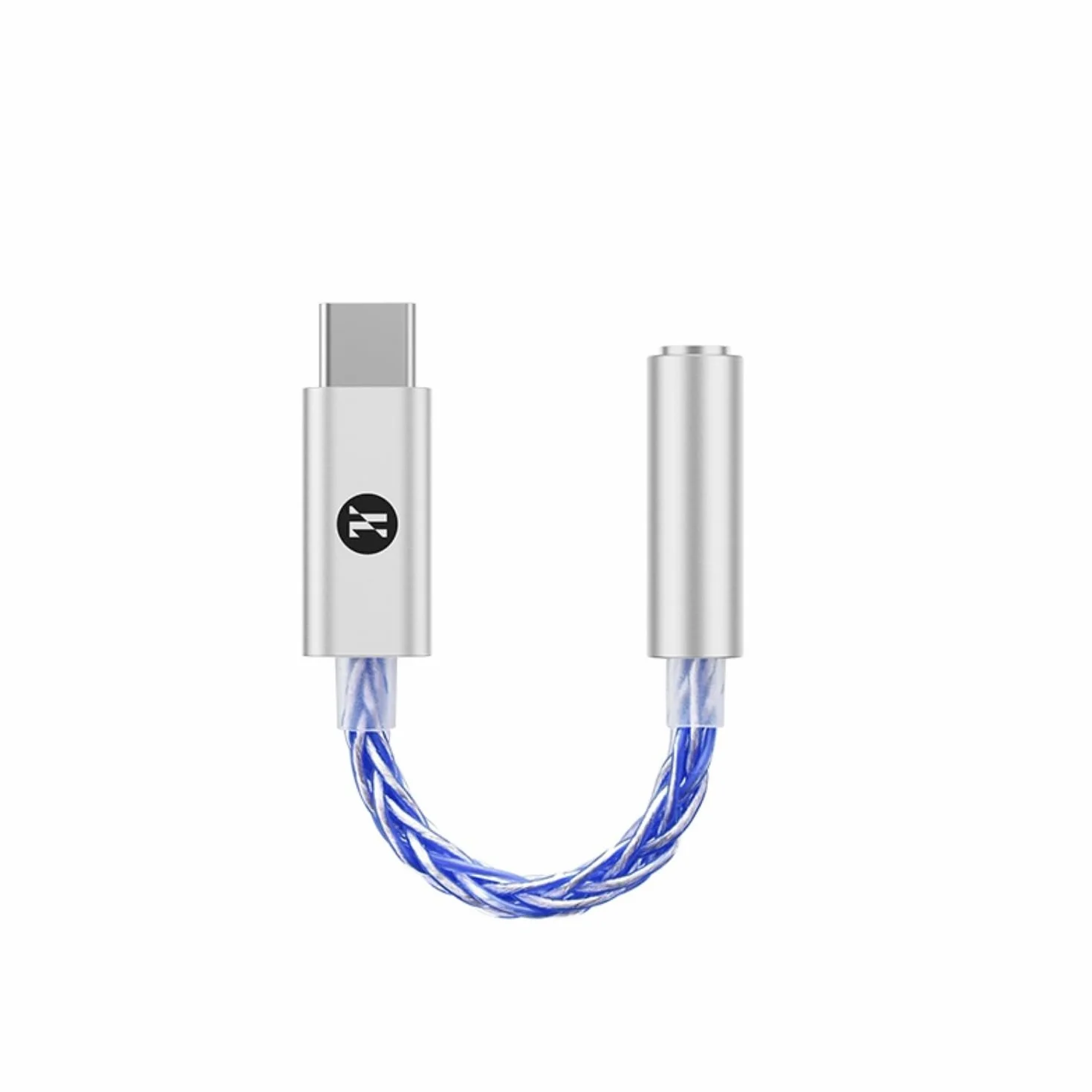 JCALLY JM6 Pro USB-C Type-C vers 3,5 mm Dual DAC CX31993 MAX97220 Amplificateur de décodage Hi-Fi DAC Mobile pour casque (bleu)