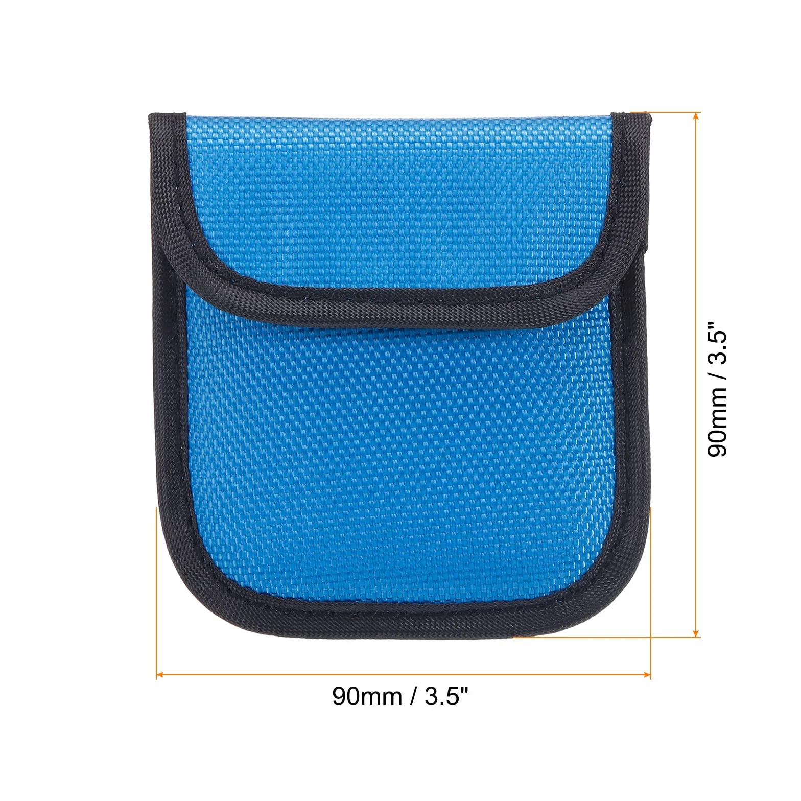 PATIKIL Botier Filtre Appareil Photo, Pochette Impermeable Antipoussire, Bleu, 58 mm
